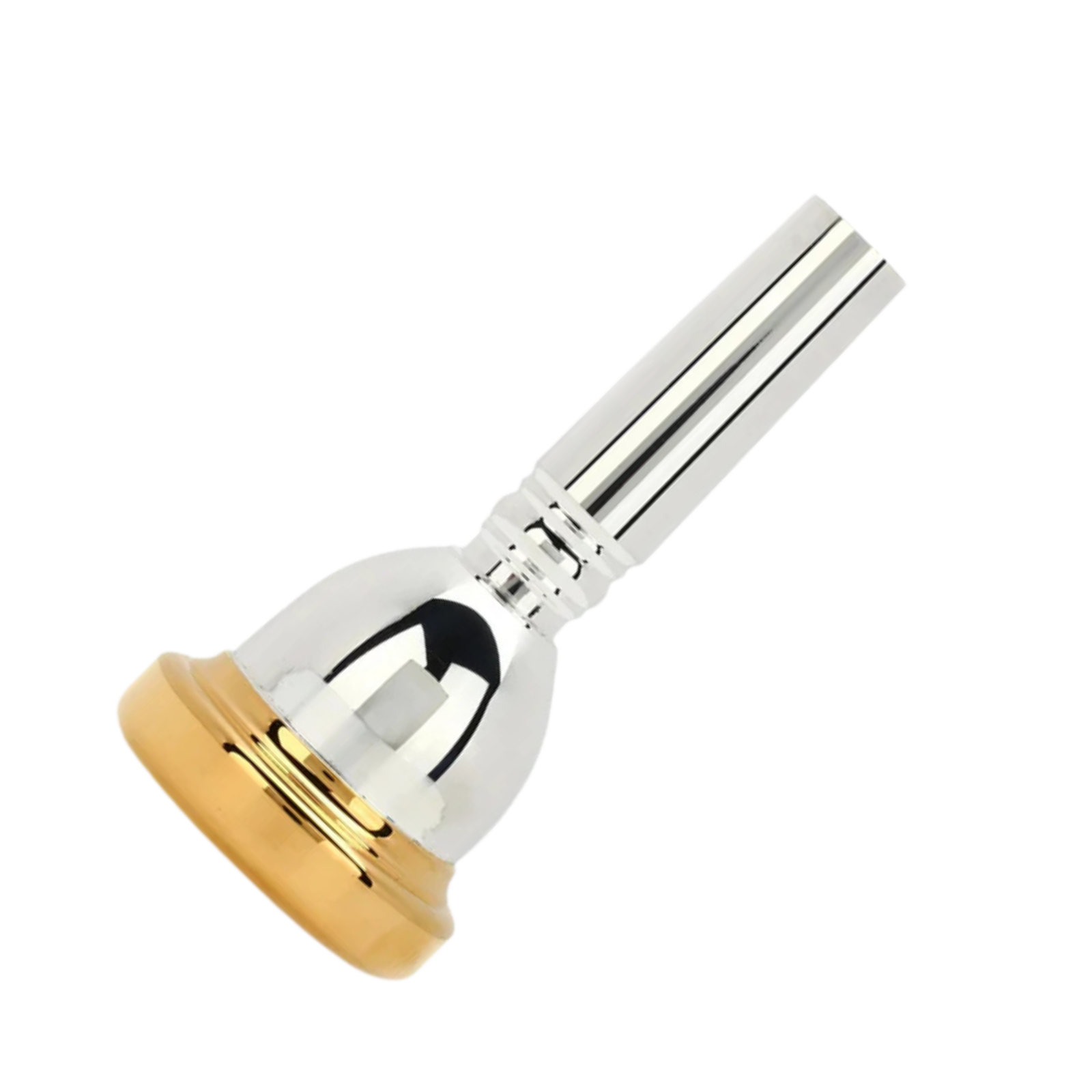 6 1/2 AL Large Shank Gold Rim Mouthpiece