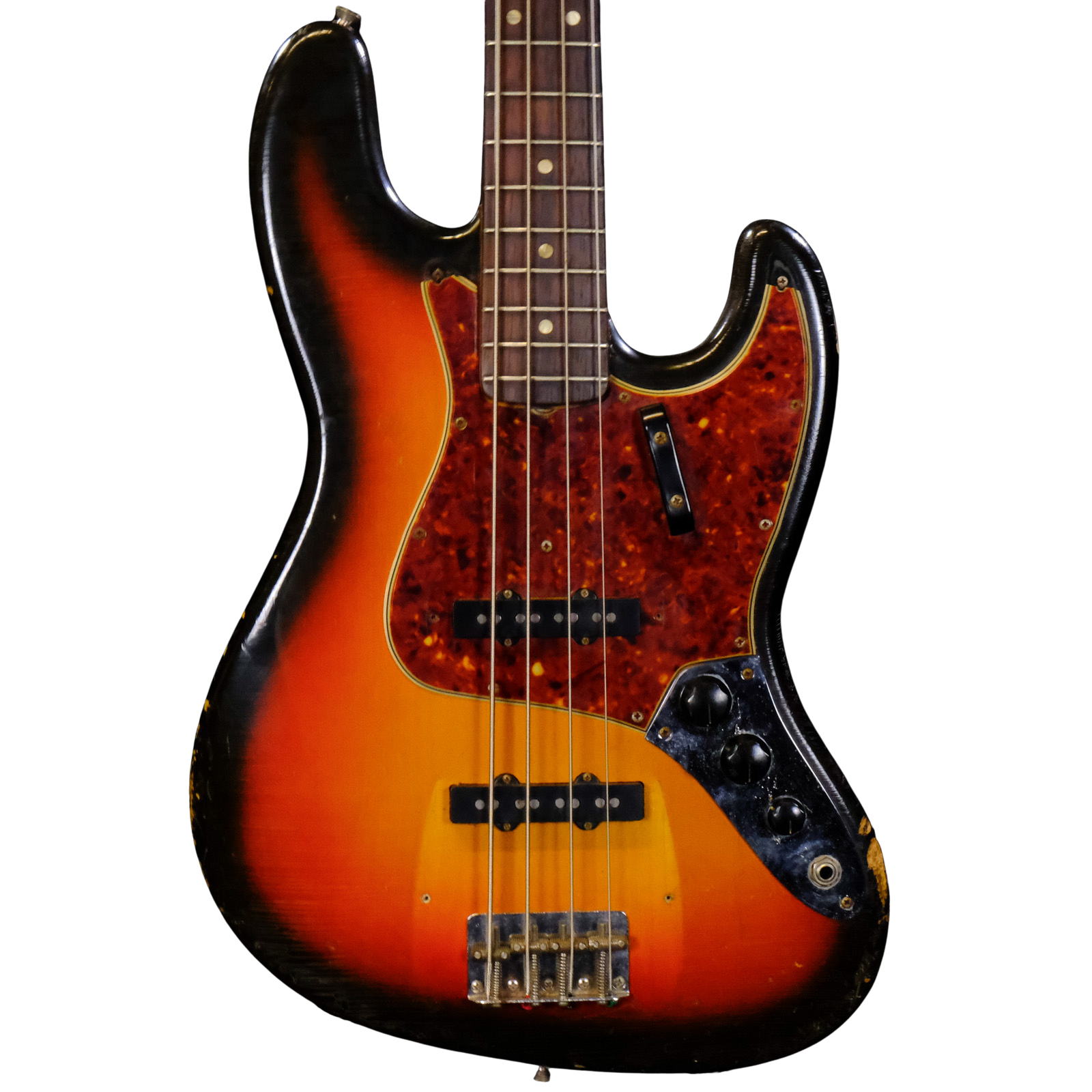 Used Fender 1965 Jazz Bass - 3 Color Sunburst