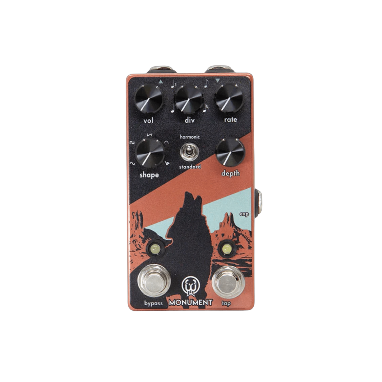 Used Walrus Audio Monument Harmonic Tap Tremolo Pedal V2