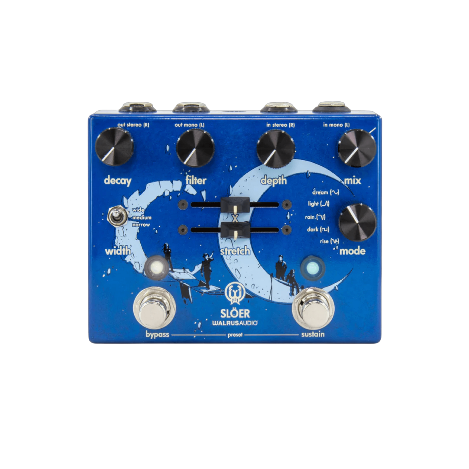 Walrus SLOER Stereo Ambient Reverb (Blue)