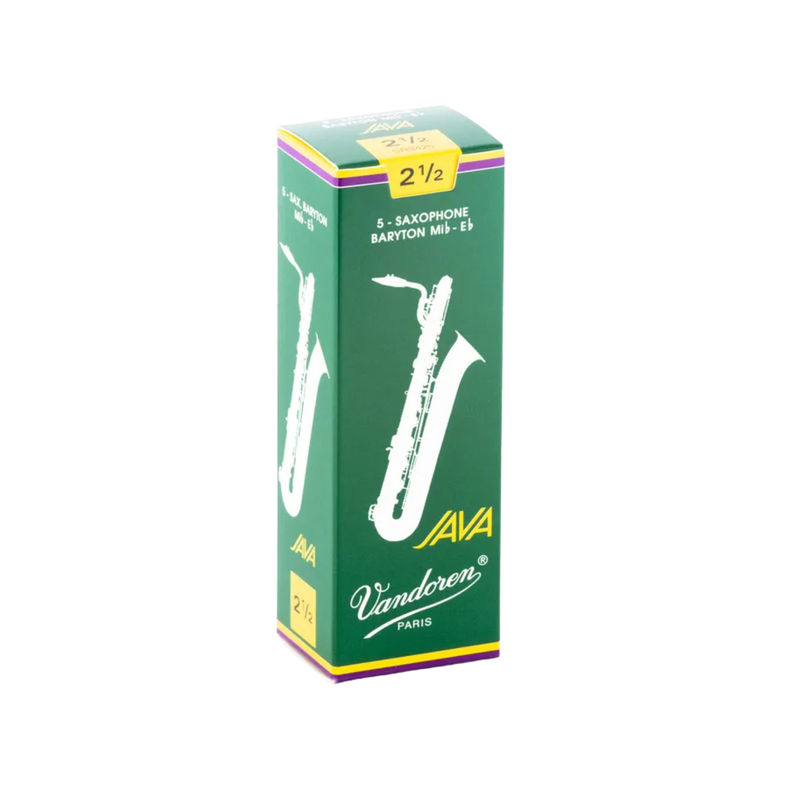Vandoren Java Tenor Saxophone Reeds 2.5