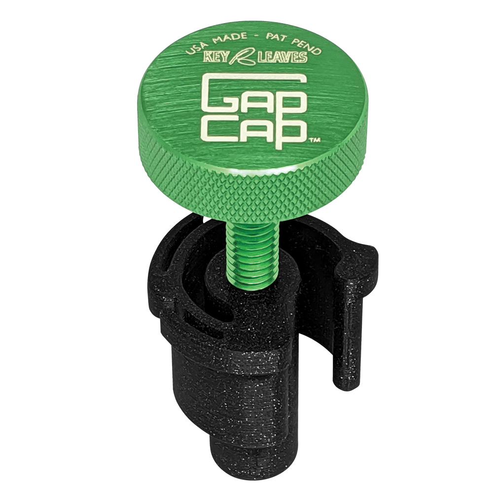 Key Leaves GapCap Tenor Saxophone End Cap - GCTS (Green) - Palen Music