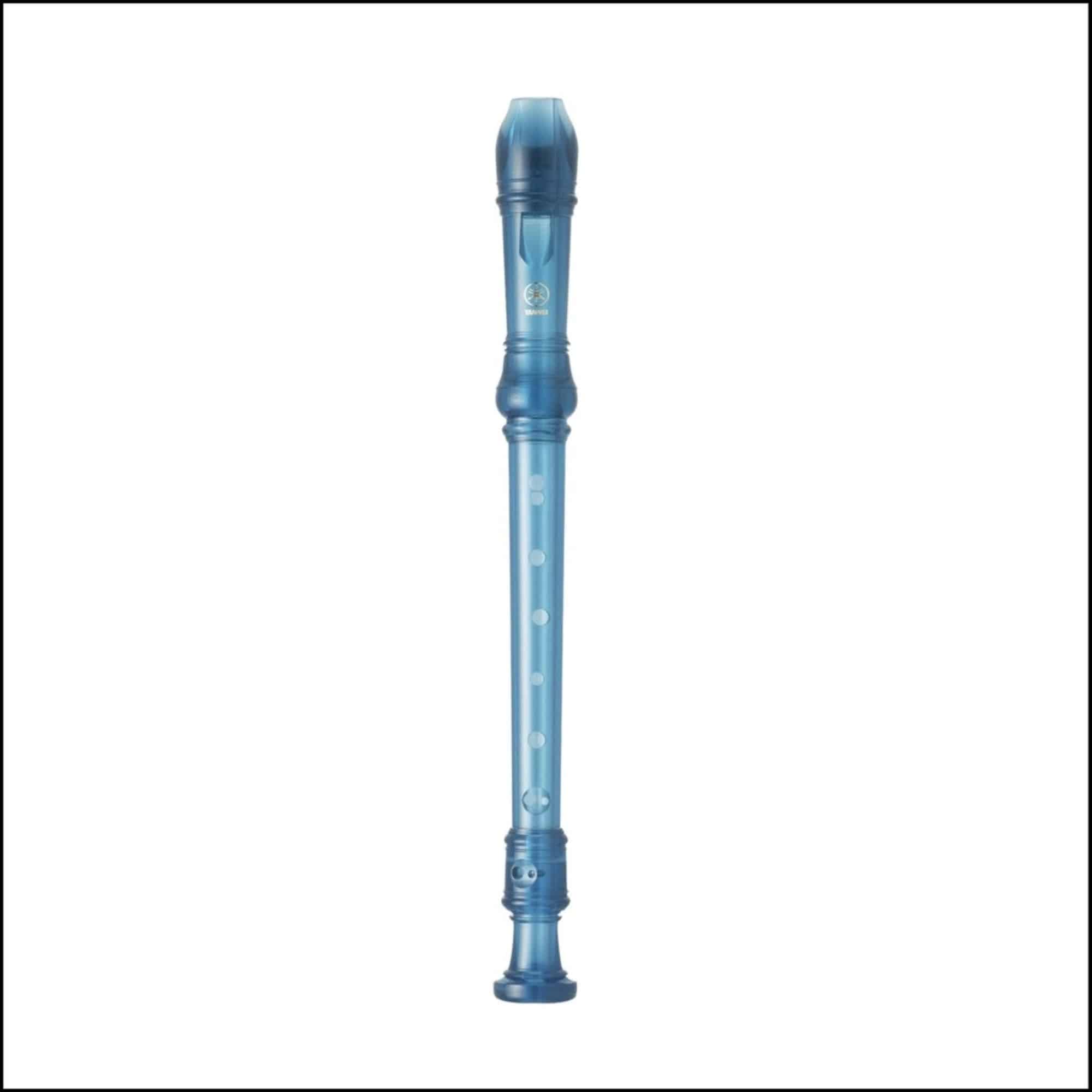 Yamaha Blue Soprano Recorder - Trans Blue - Palen Music