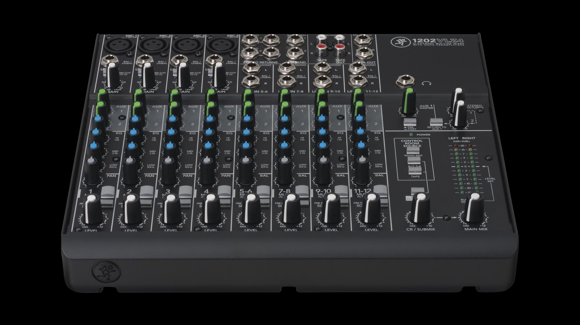 Mackie 1202VLZ4 12-Channel Compact Mixer - Palen Music