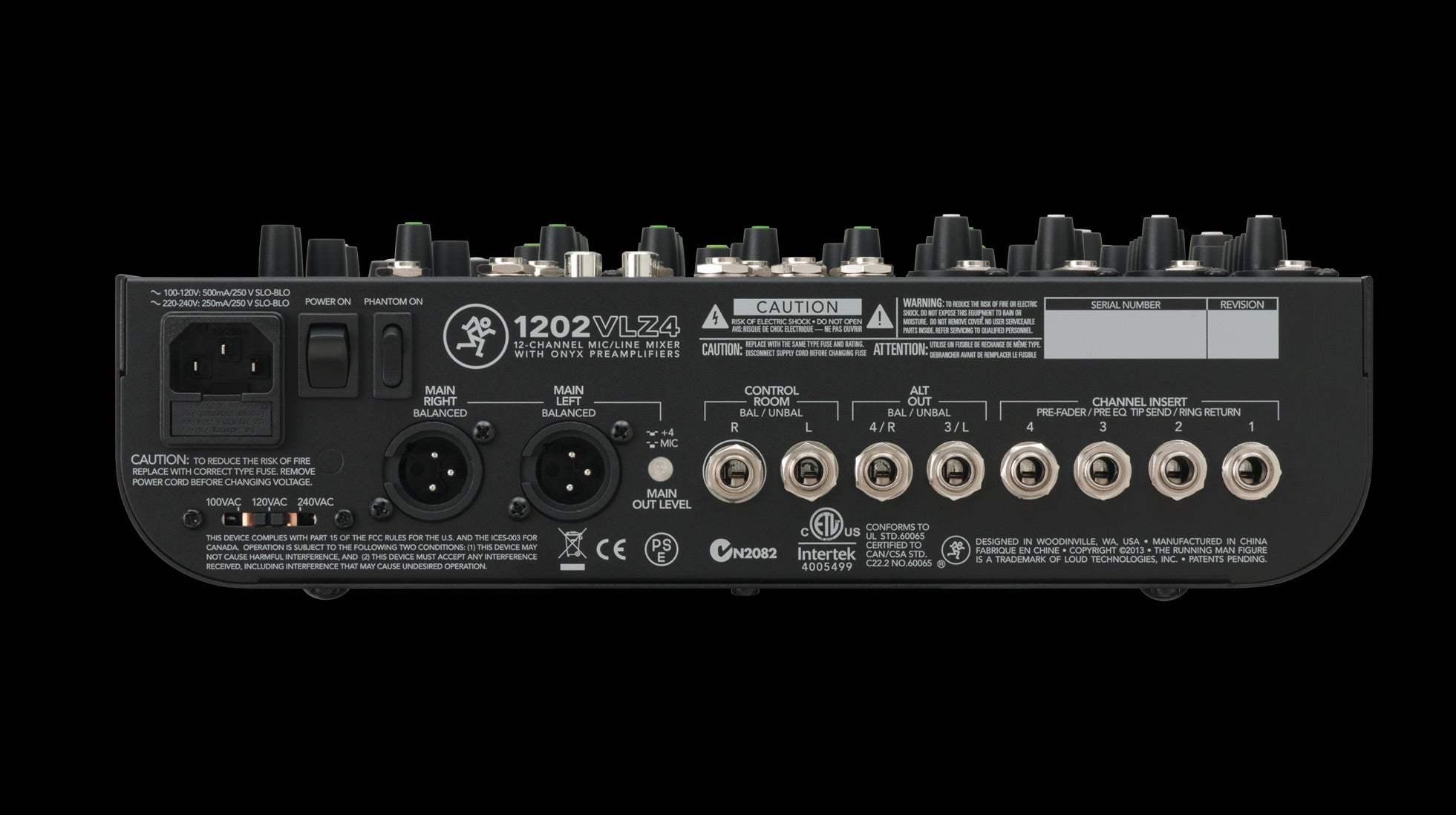 Mackie 1202VLZ4 12-Channel Compact Mixer - Palen Music