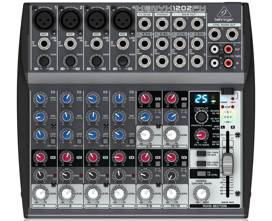 Behringer Xenyx 1202FX - Palen Music