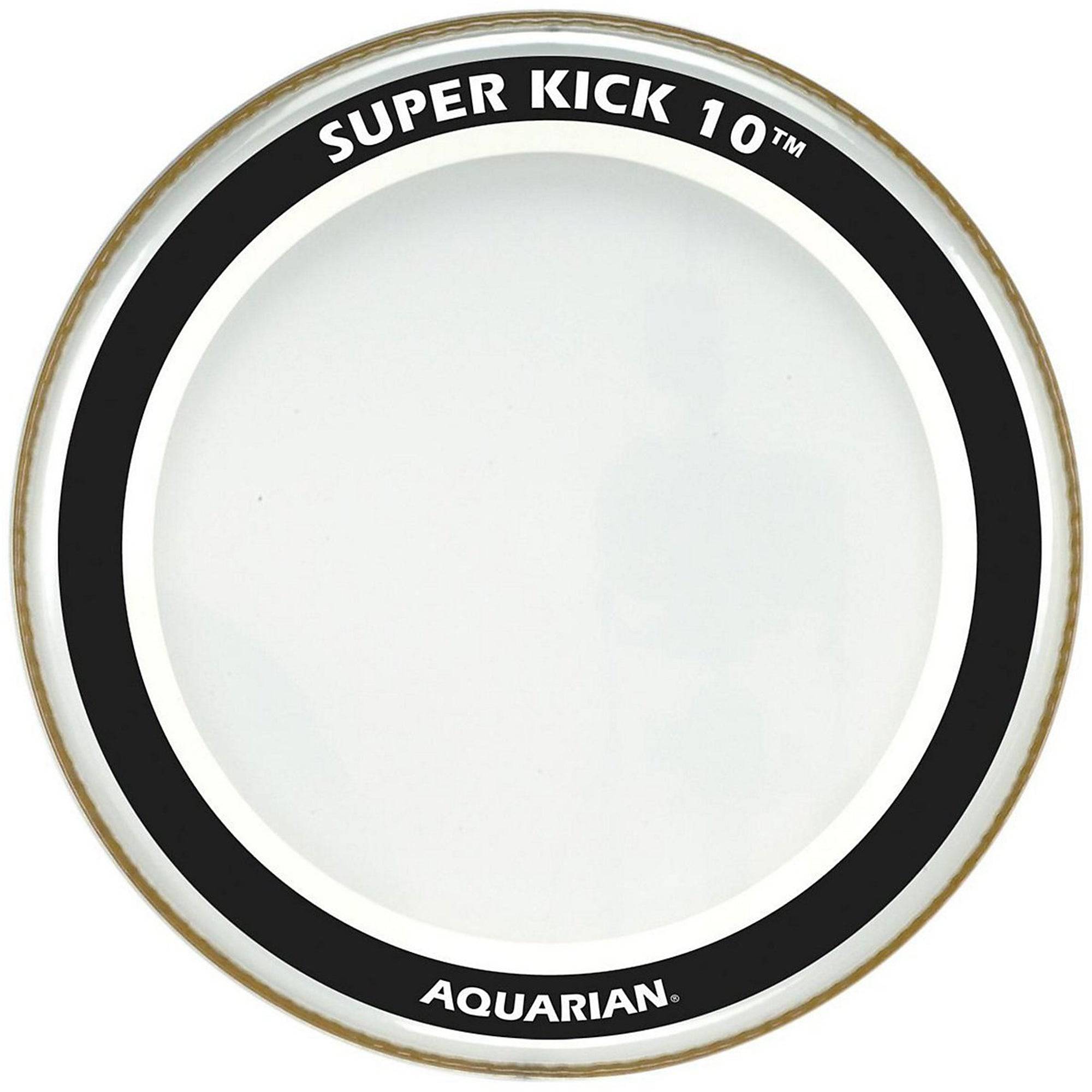 Aquarian 22" Clear Super Kick 10 Head - Palen Music