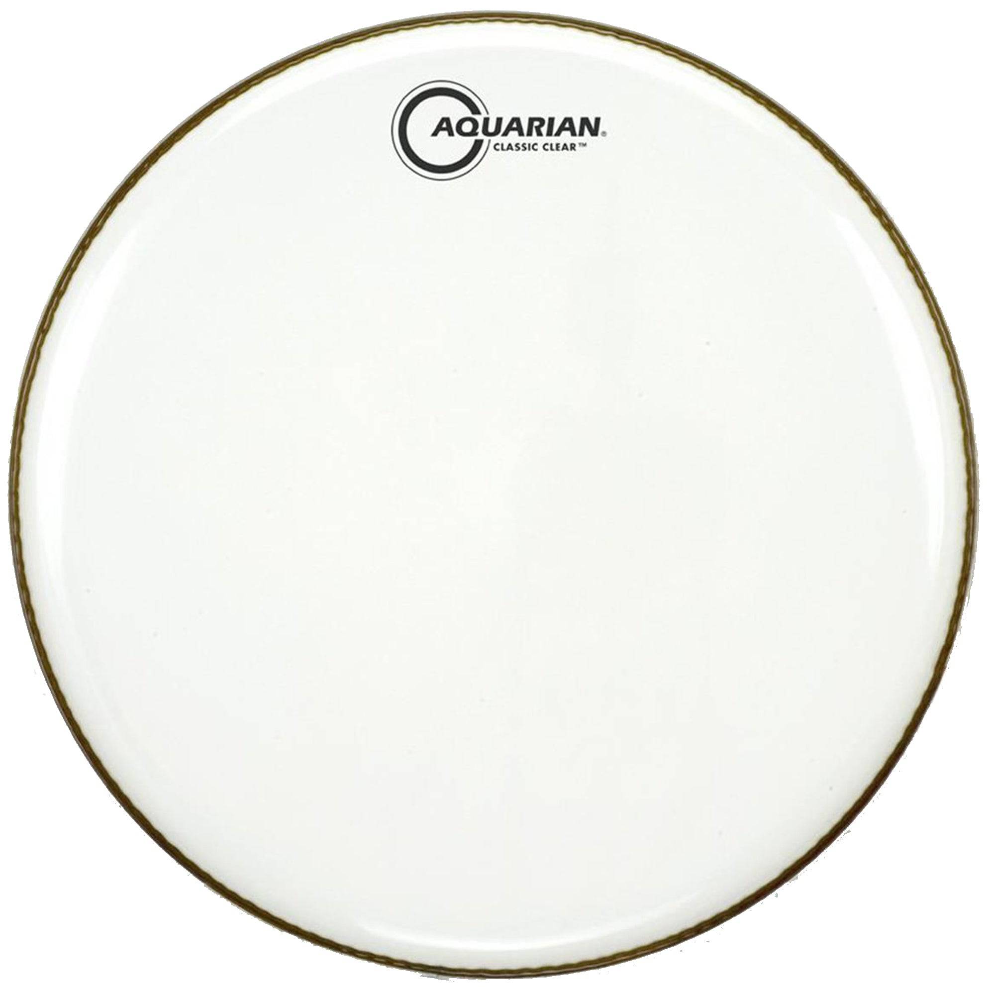 Aquarian 14" Classic Clear Snare Side Head - Palen Music