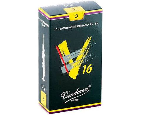 Vandoren #3 V16 Soprano Sax Reeds - Palen Music