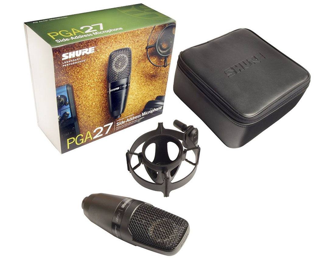 Shure PGA27 Large Diaphragm Condenser Microphone - Palen Music