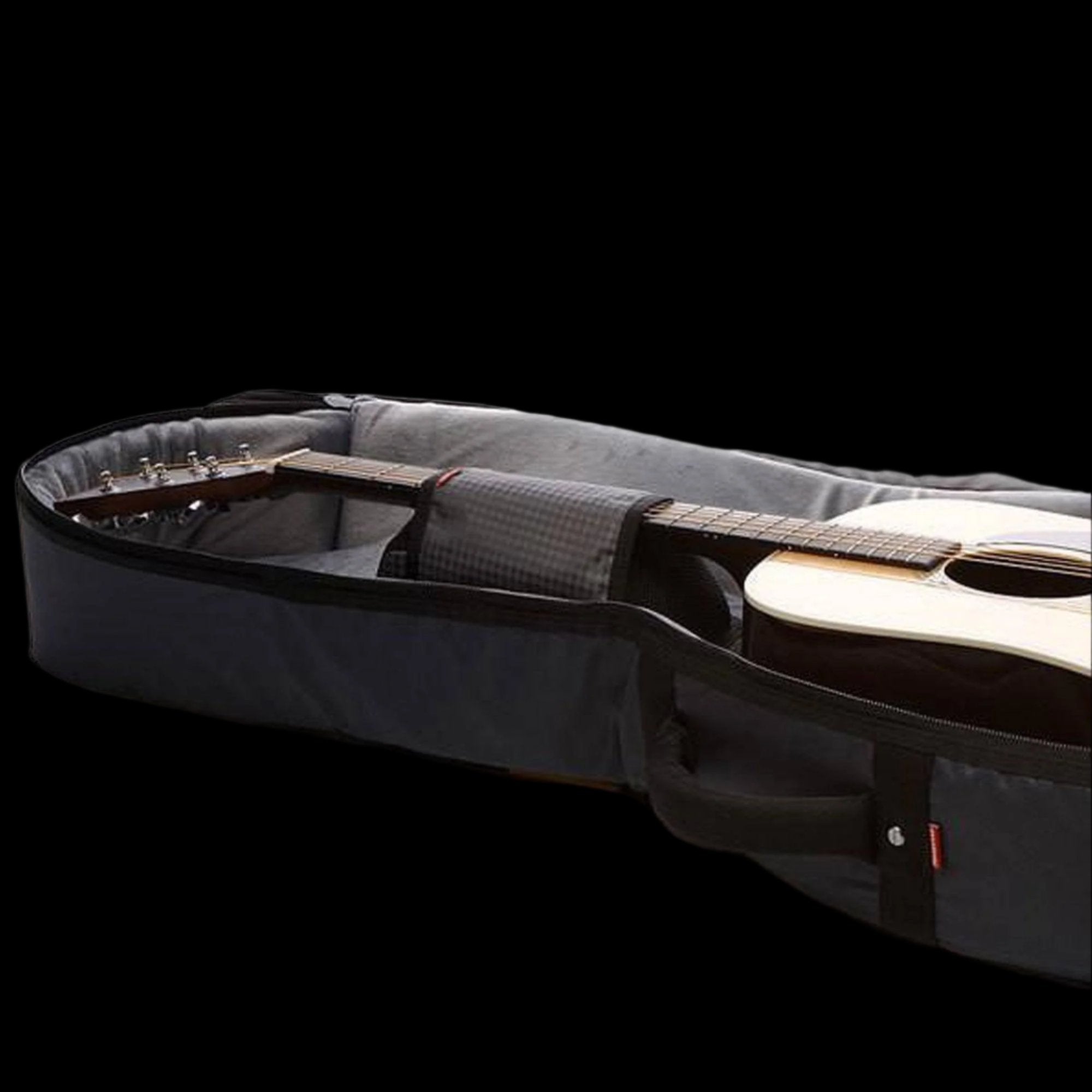 Mono Single Jet Black Dreadnought Guitar Case - Palen Music