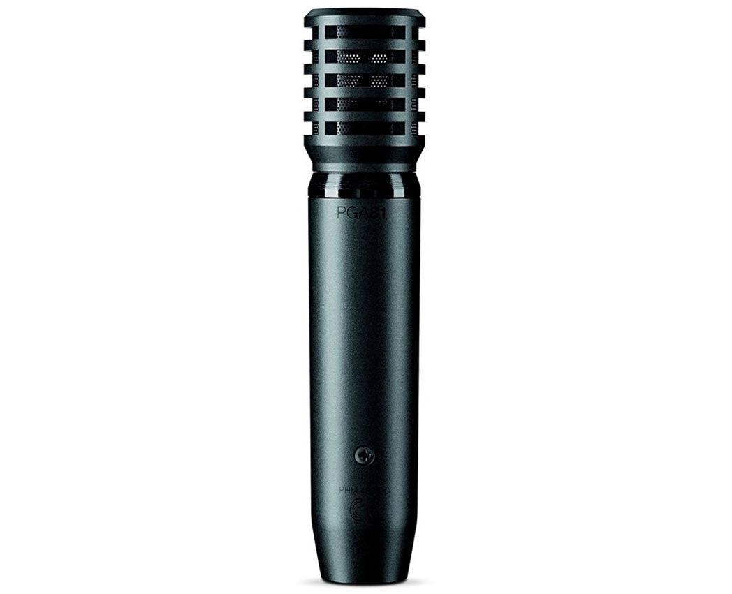 Shure PGA81 Condenser Microphone w/ XLR Cable - Palen Music