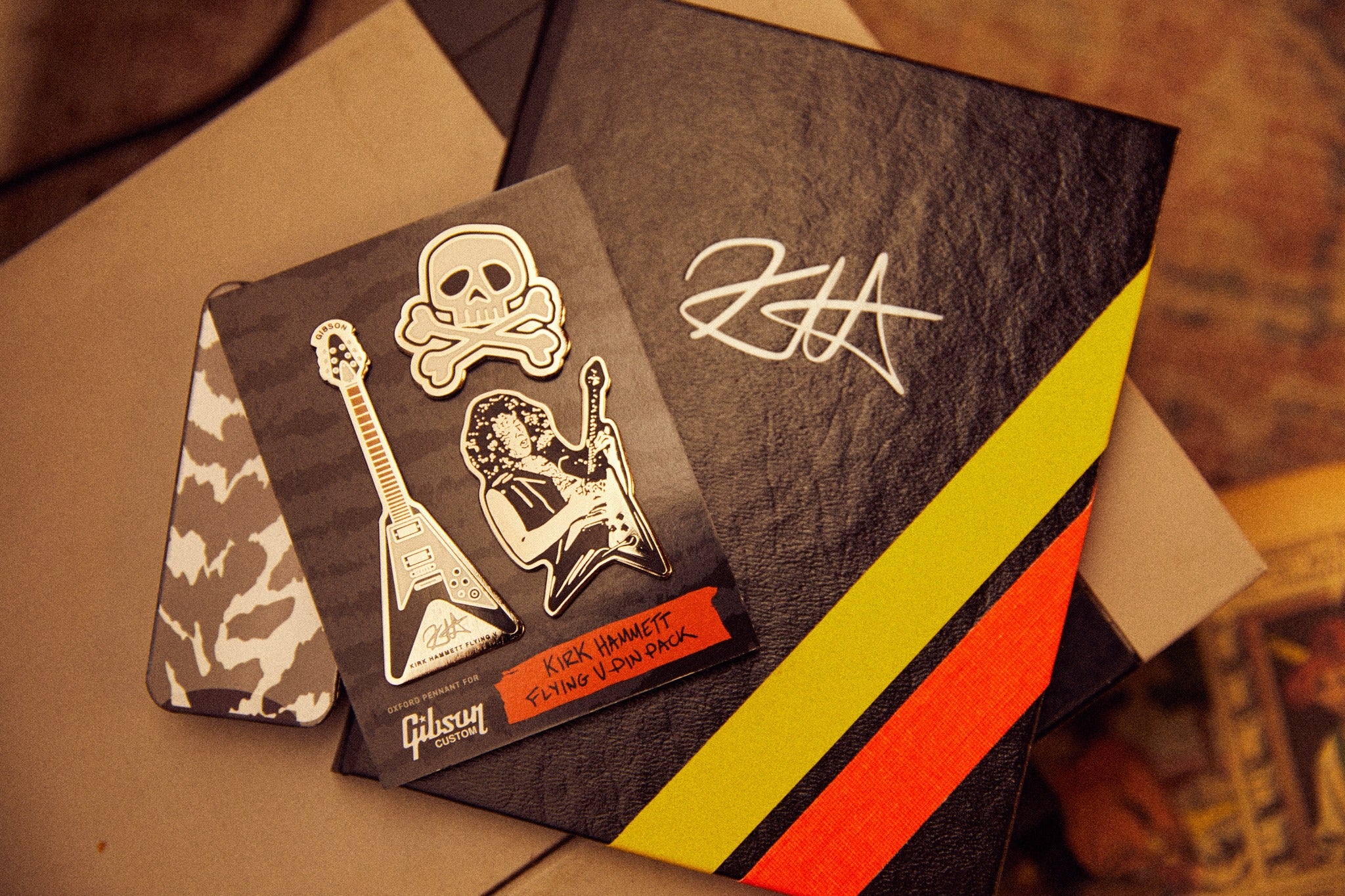 Gibson Custom Shop Kirk Hammett 1979 Flying V - Ebony - Palen Music