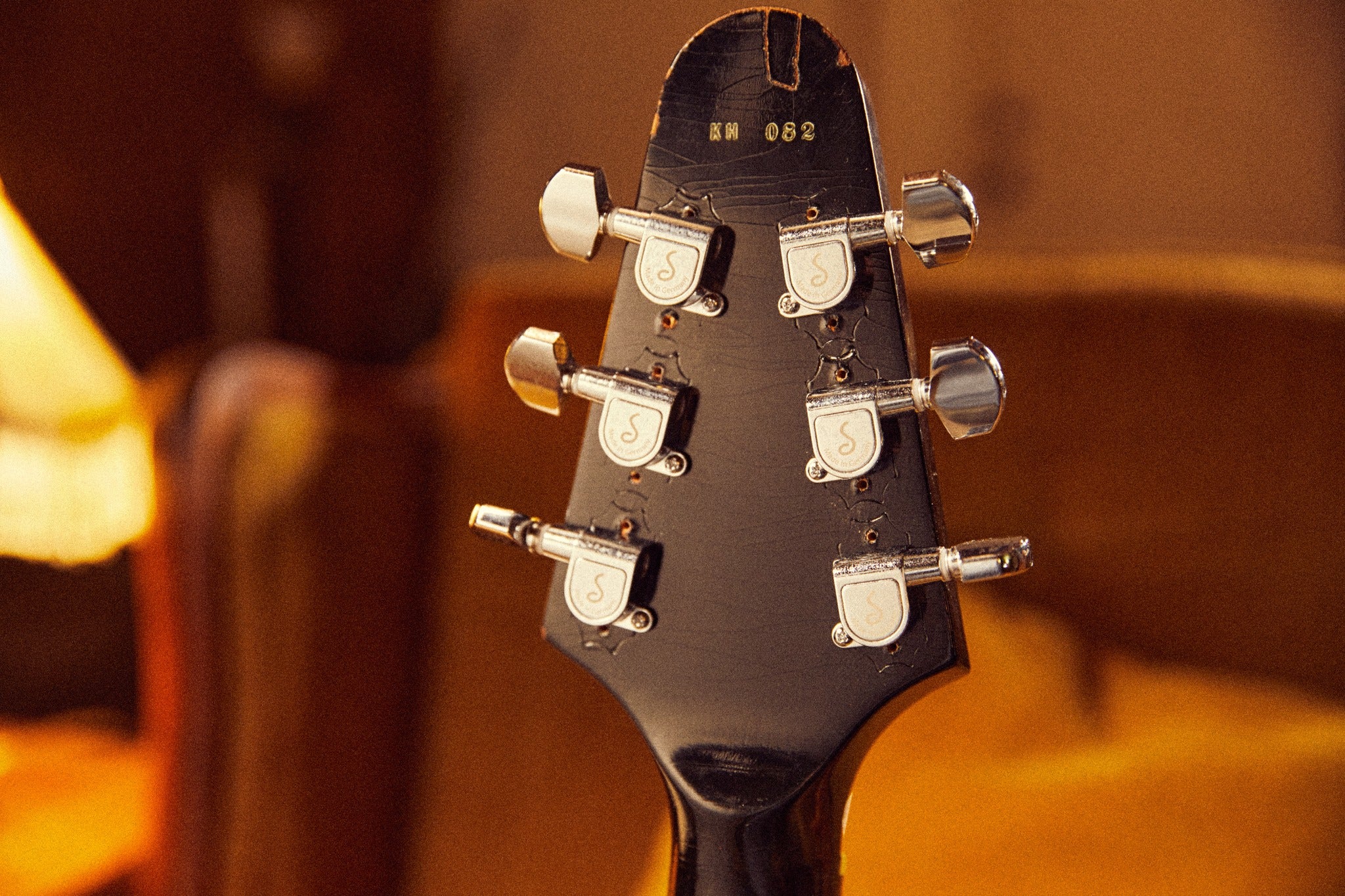 Gibson Custom Shop Kirk Hammett 1979 Flying V - Ebony - Palen Music