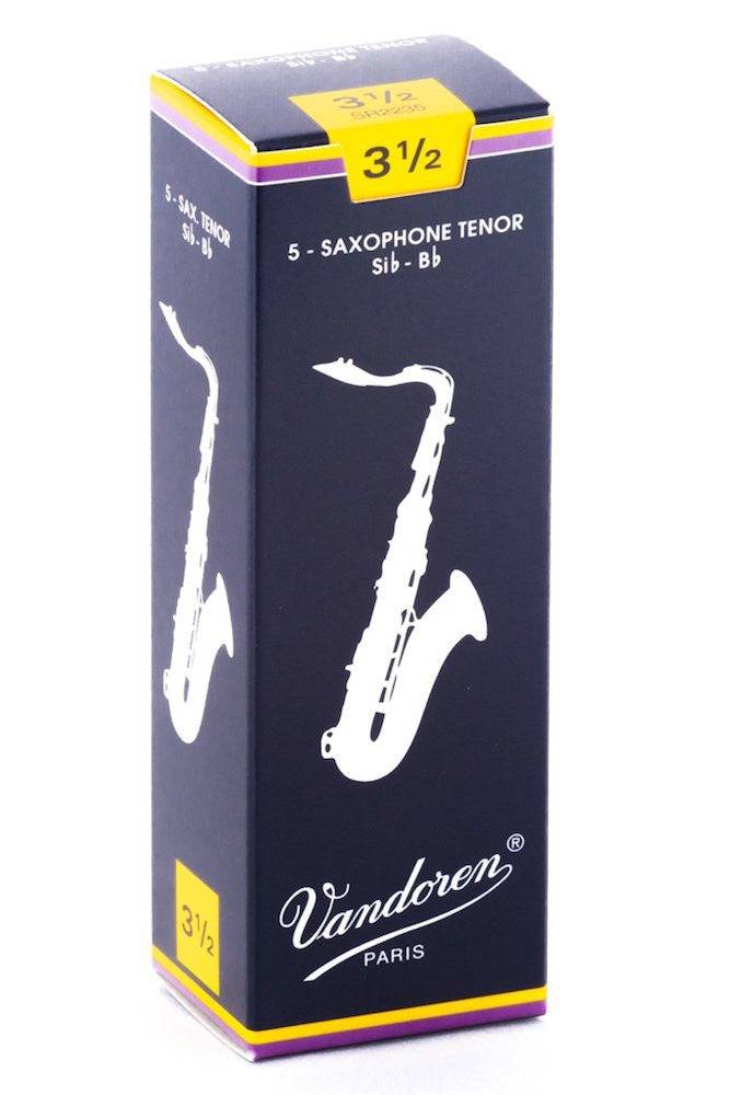 Vandoren Traditional Tenor Saxophone Reeds - Box of 5 - Palen Music