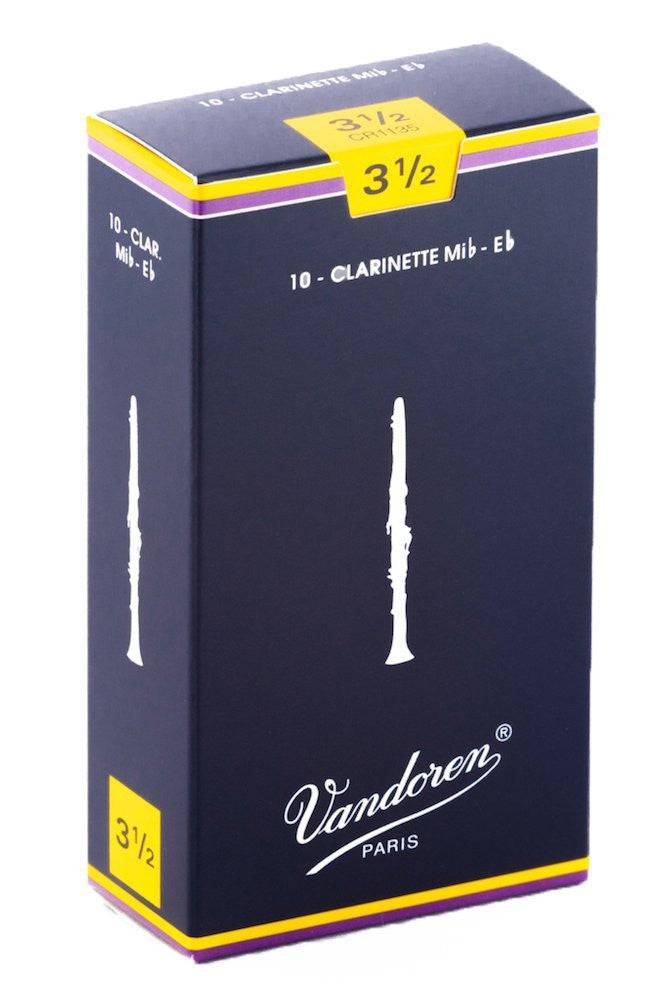 Vandoren Traditional Eb Clarinet Reeds - Box of 10 - Palen Music