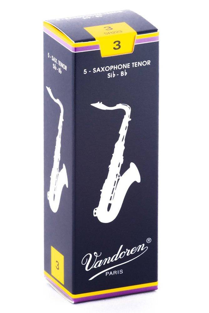 Vandoren Traditional Tenor Saxophone Reeds - Box of 5 - Palen Music