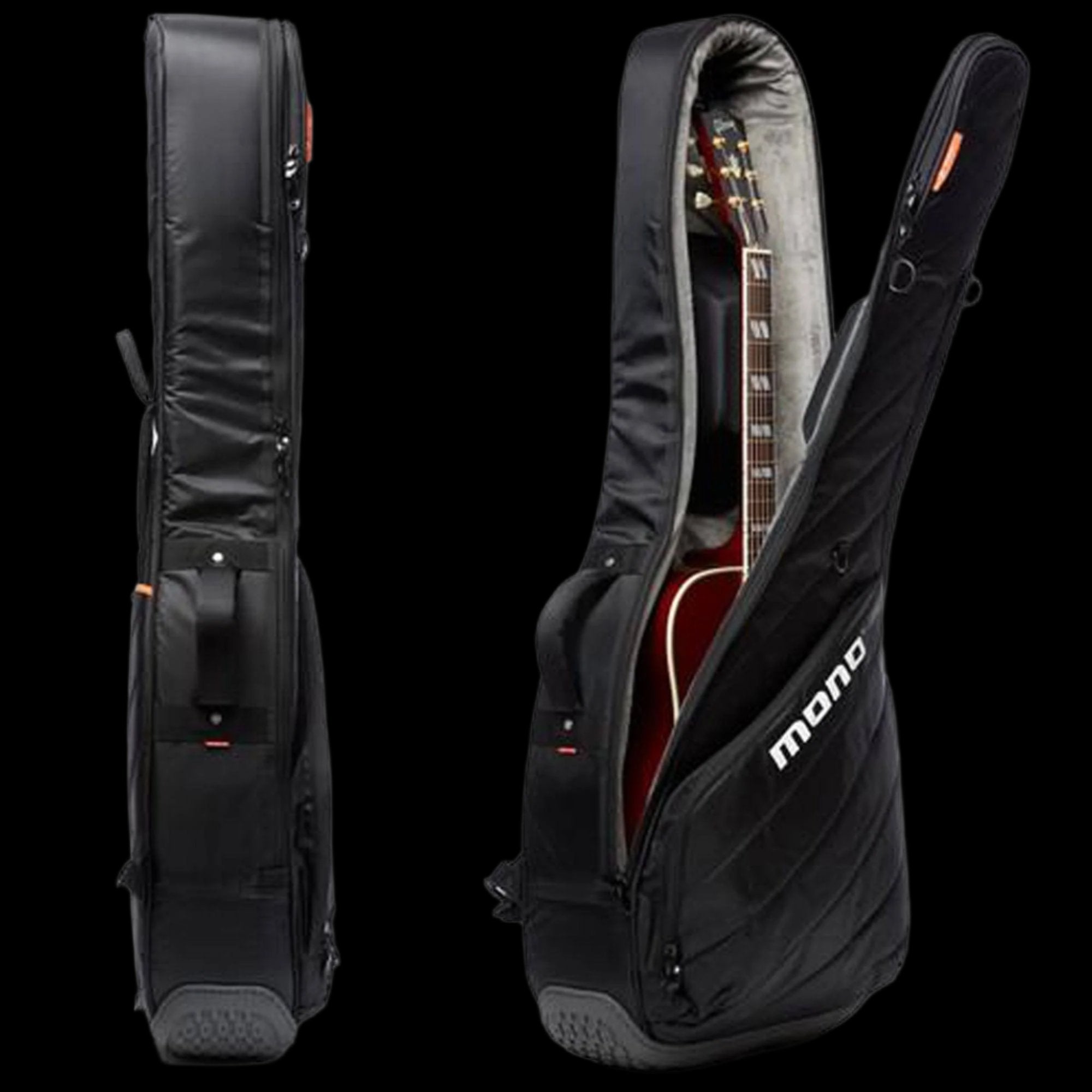 Mono Vertigo Jet Black Dreadnought Case - Palen Music