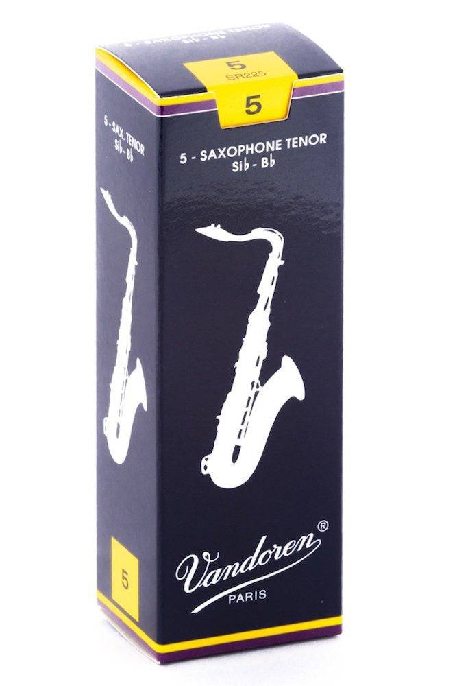 Vandoren Traditional Tenor Saxophone Reeds - Box of 5 - Palen Music
