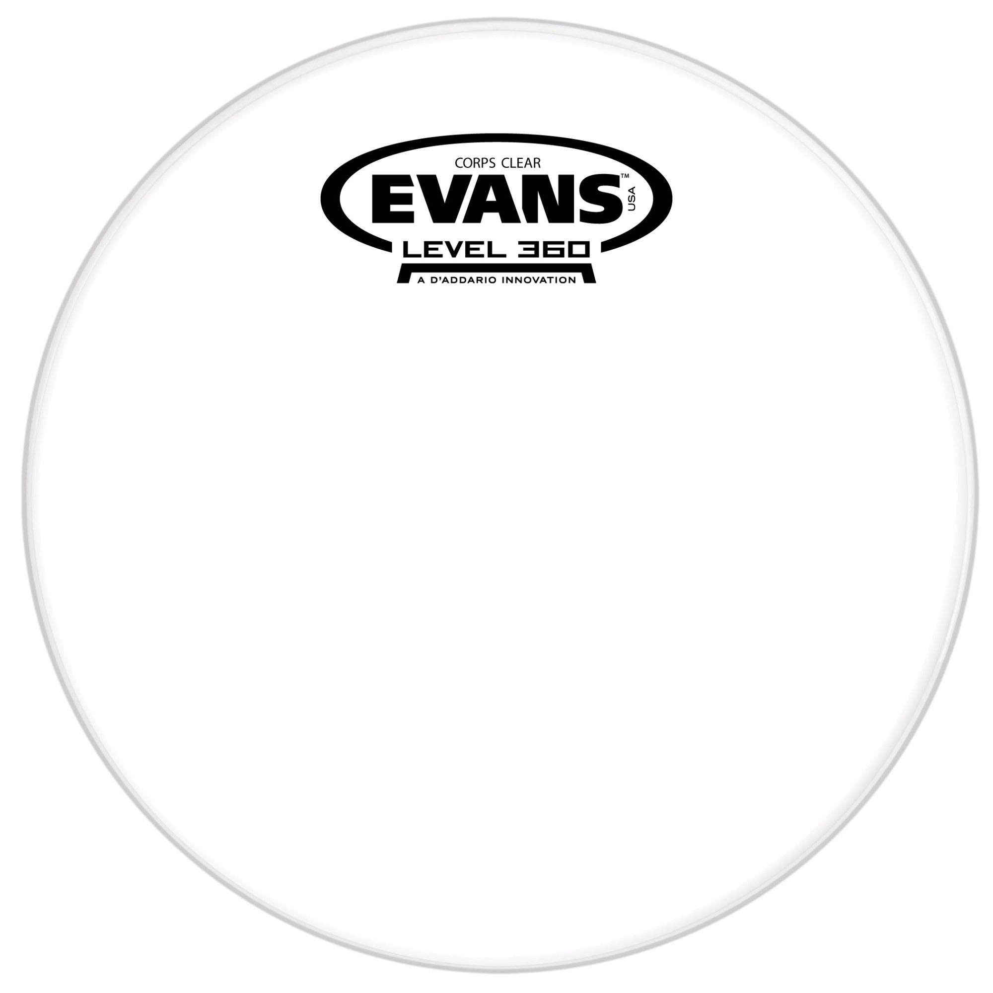 EVANS 8" CORPS CLEAR MARCHING TENOR HEAD - Palen Music