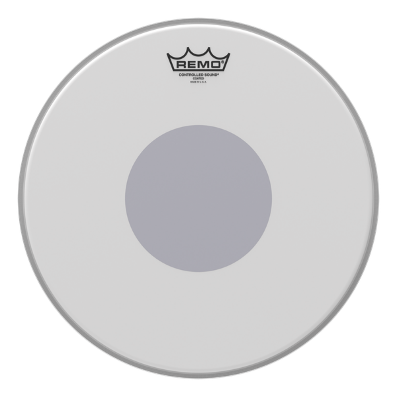 Remo 14" Controlled Sound Coated with Black Dot Drumhead - Palen Music