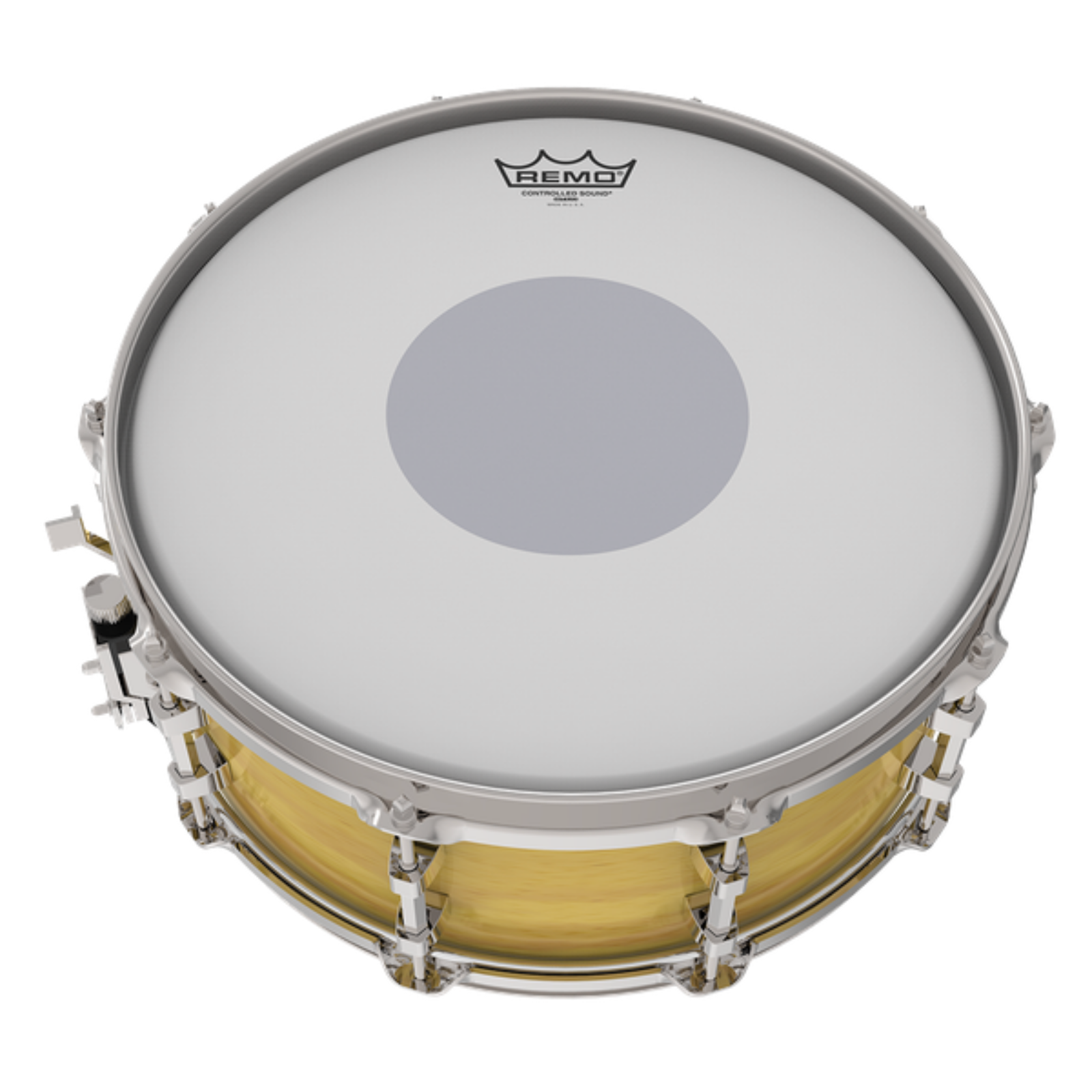 Remo 14" Controlled Sound Coated with Black Dot Drumhead - Palen Music