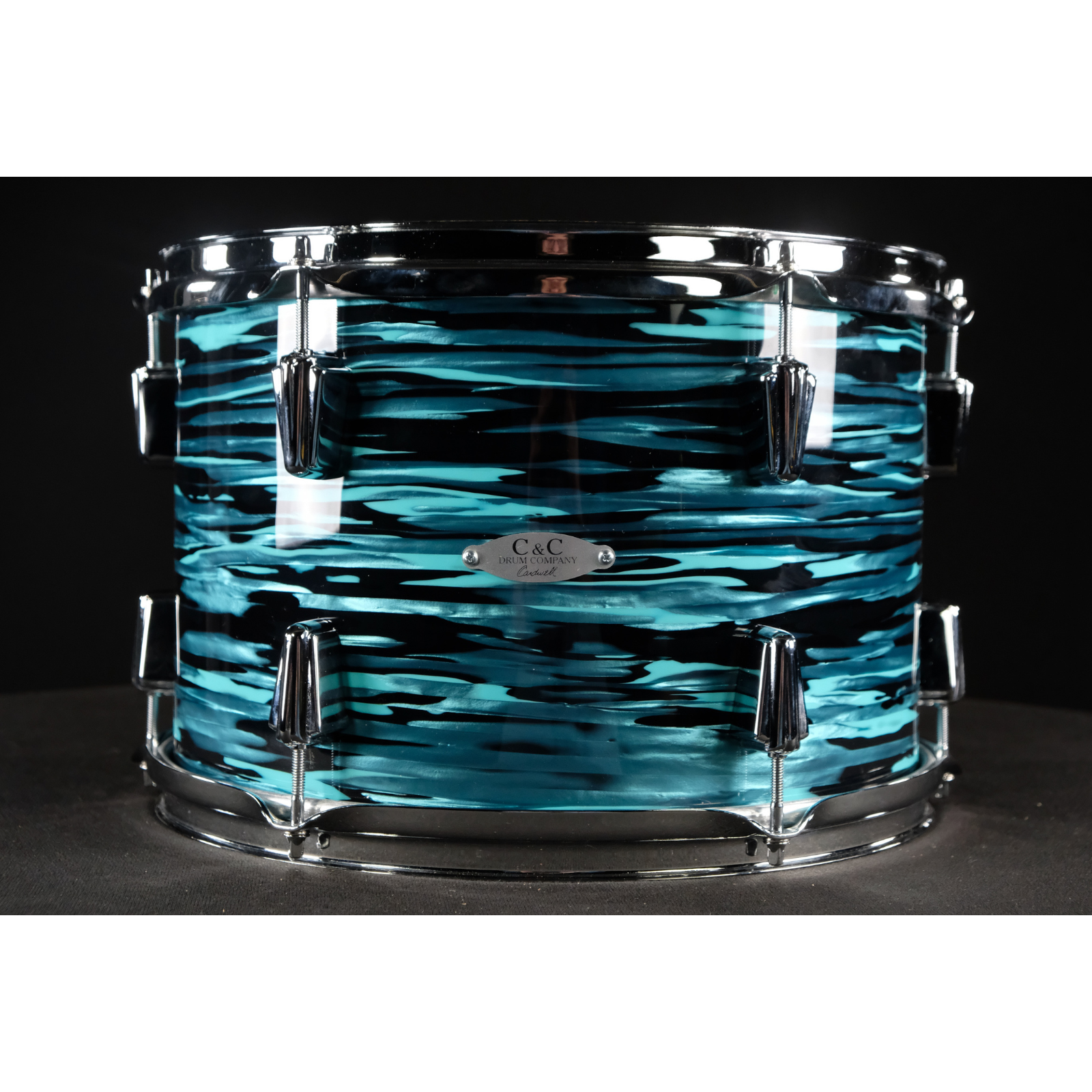 C&C Drum Co Player Date II Big Beat Shell Pack (Turquoise and Black Pearl) - Palen Music