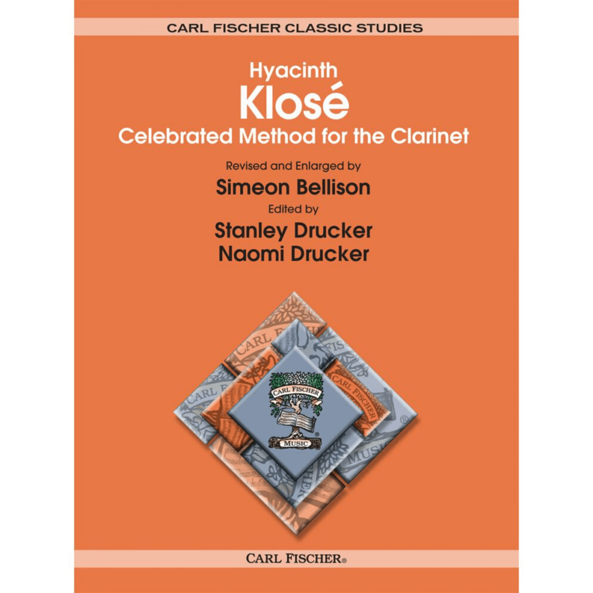 Carl Fischer Klose Celebrated Method For The Clarinet - Palen Music