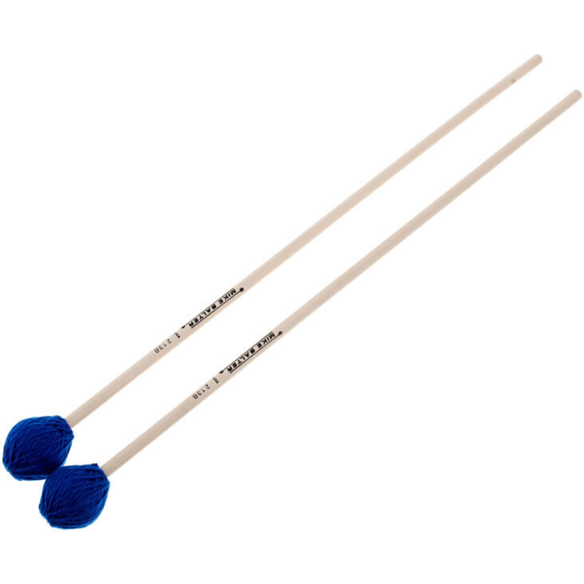 Chorale Series MB213B Birch Medium Marimba Mallets - Blue - Palen Music