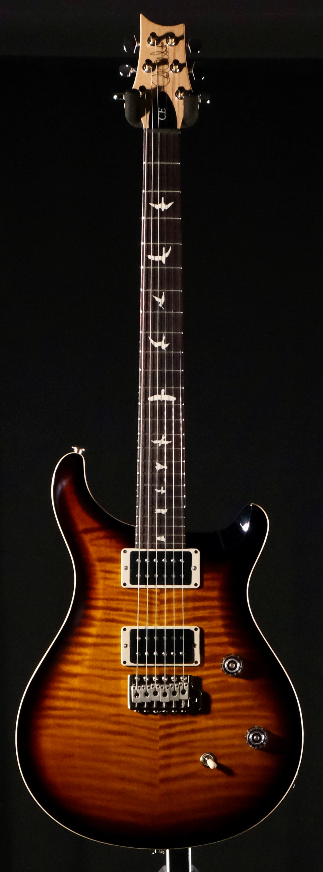 PRS CE 24 Electric Guitar - Amber Smokeburst - Palen Music