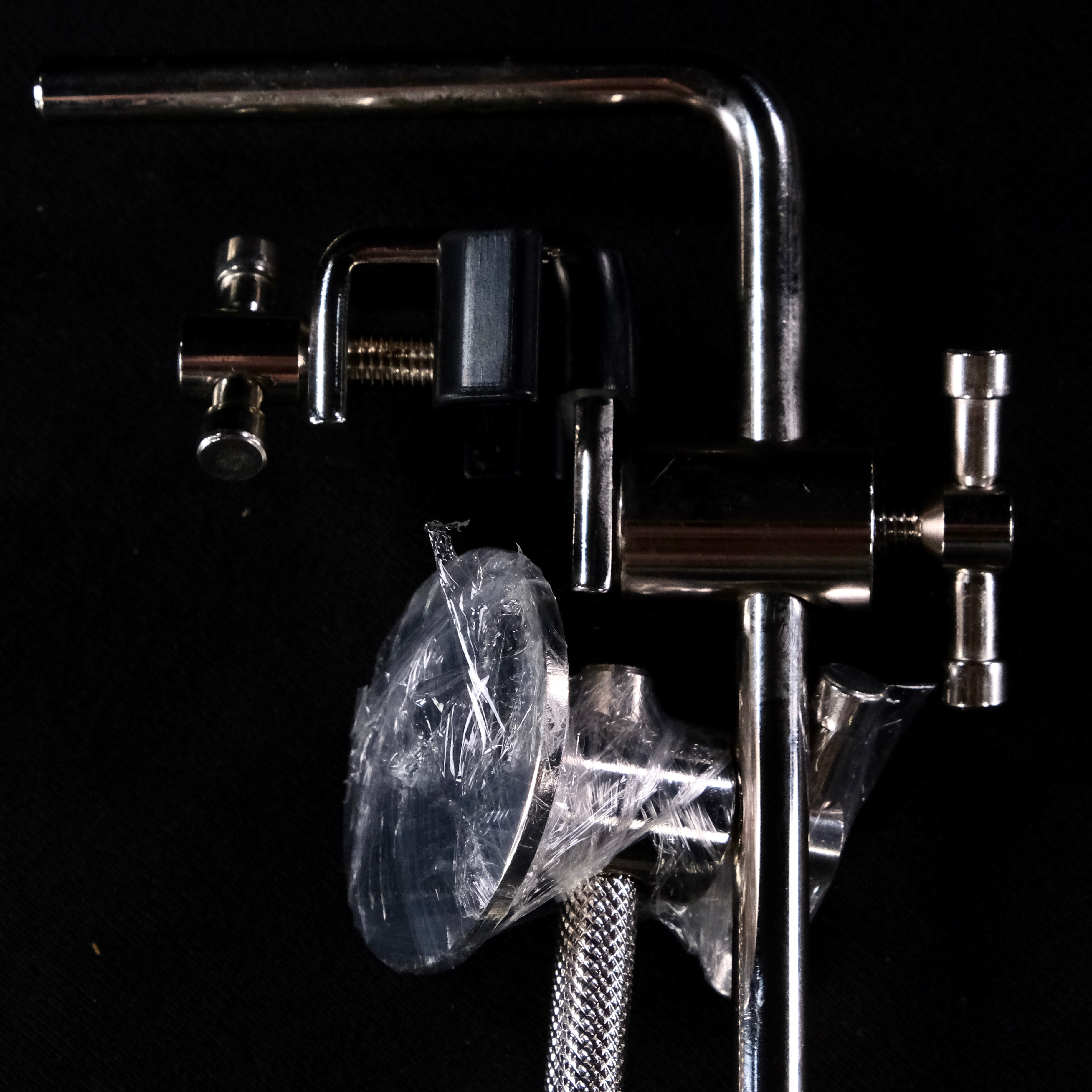 A&F Drum Company Kick-Bone for 10" - 16" Deep Kick Drums - Nickel - Palen Music