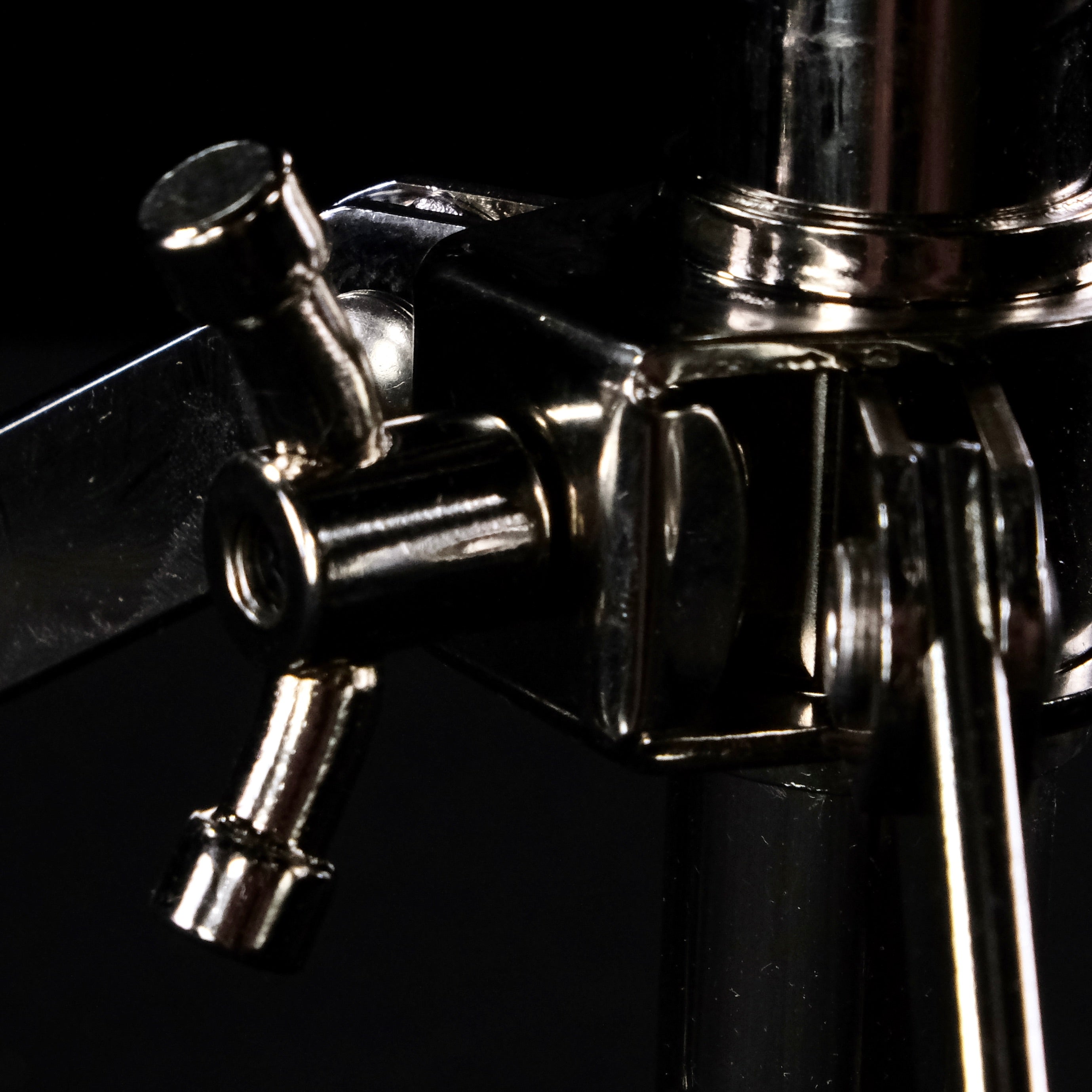 A&F Drum Company HSSN1822 Nickel Snare Stand - Large - Palen Music