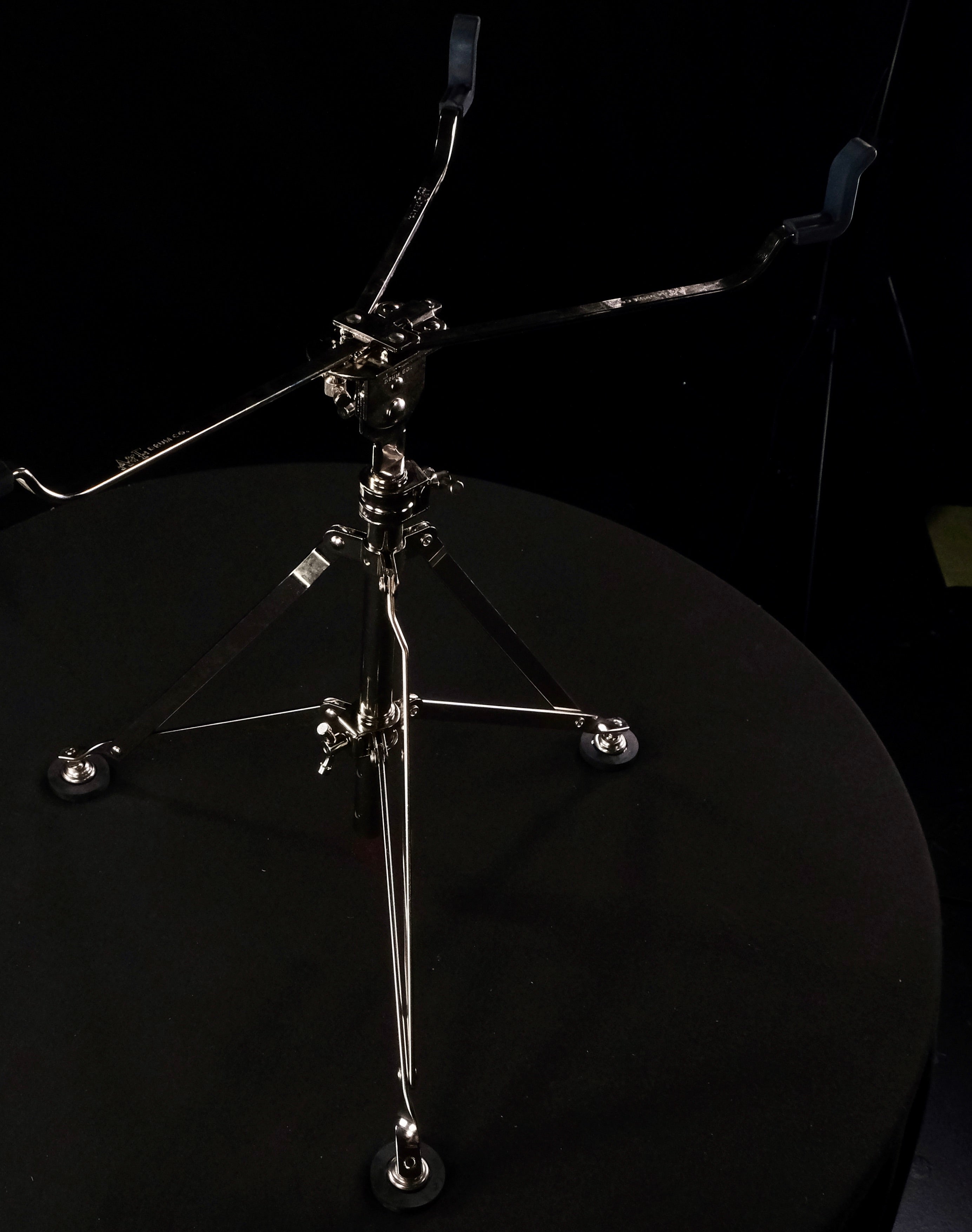 A&F Drum Company HSSN1822 Nickel Snare Stand - Large - Palen Music