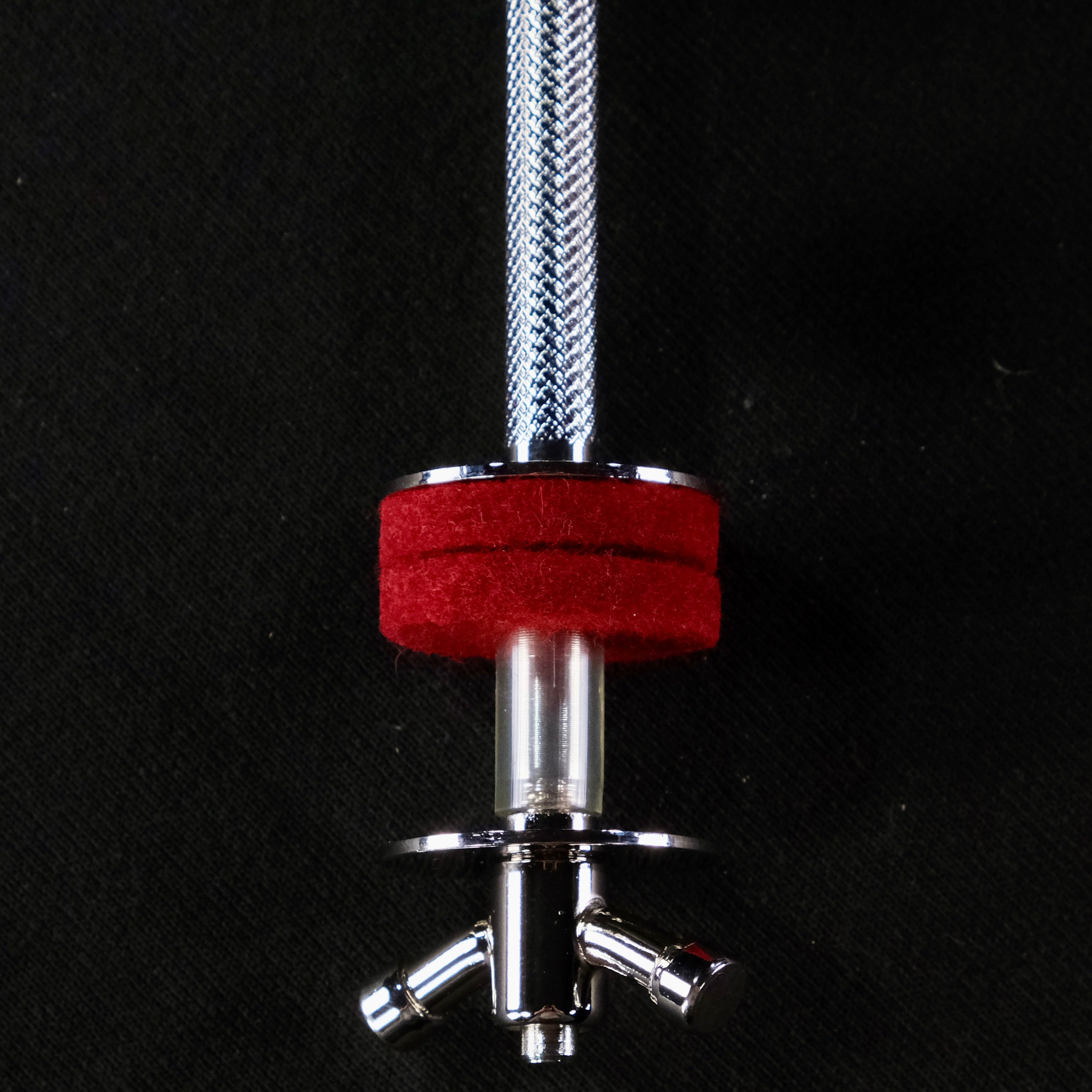 A&F Drum Company AHMCNLA Hoop Clamp with L-Arm - Nickel - Palen Music