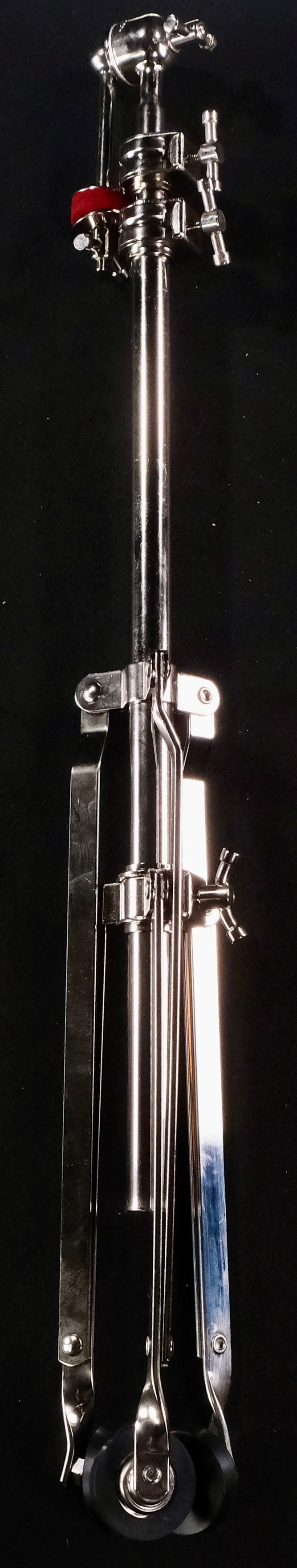 A&F Drum Company HSCSN Nickel Cymbal Stand - Straight - Palen Music