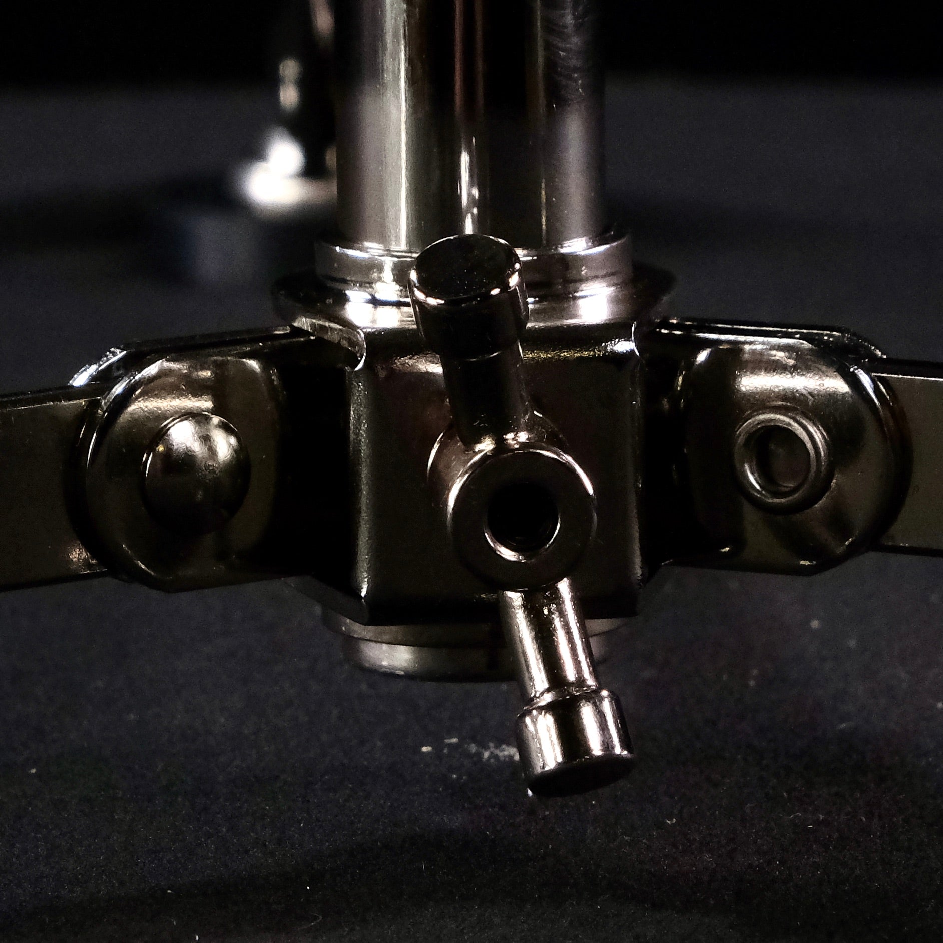 A&F Drum Company HSCSN Nickel Cymbal Stand - Straight - Palen Music