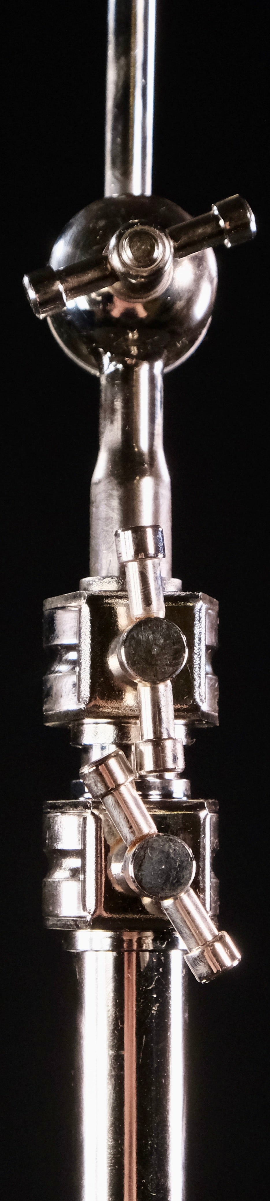 A&F Drum Company HSCSN Nickel Cymbal Stand - Straight - Palen Music