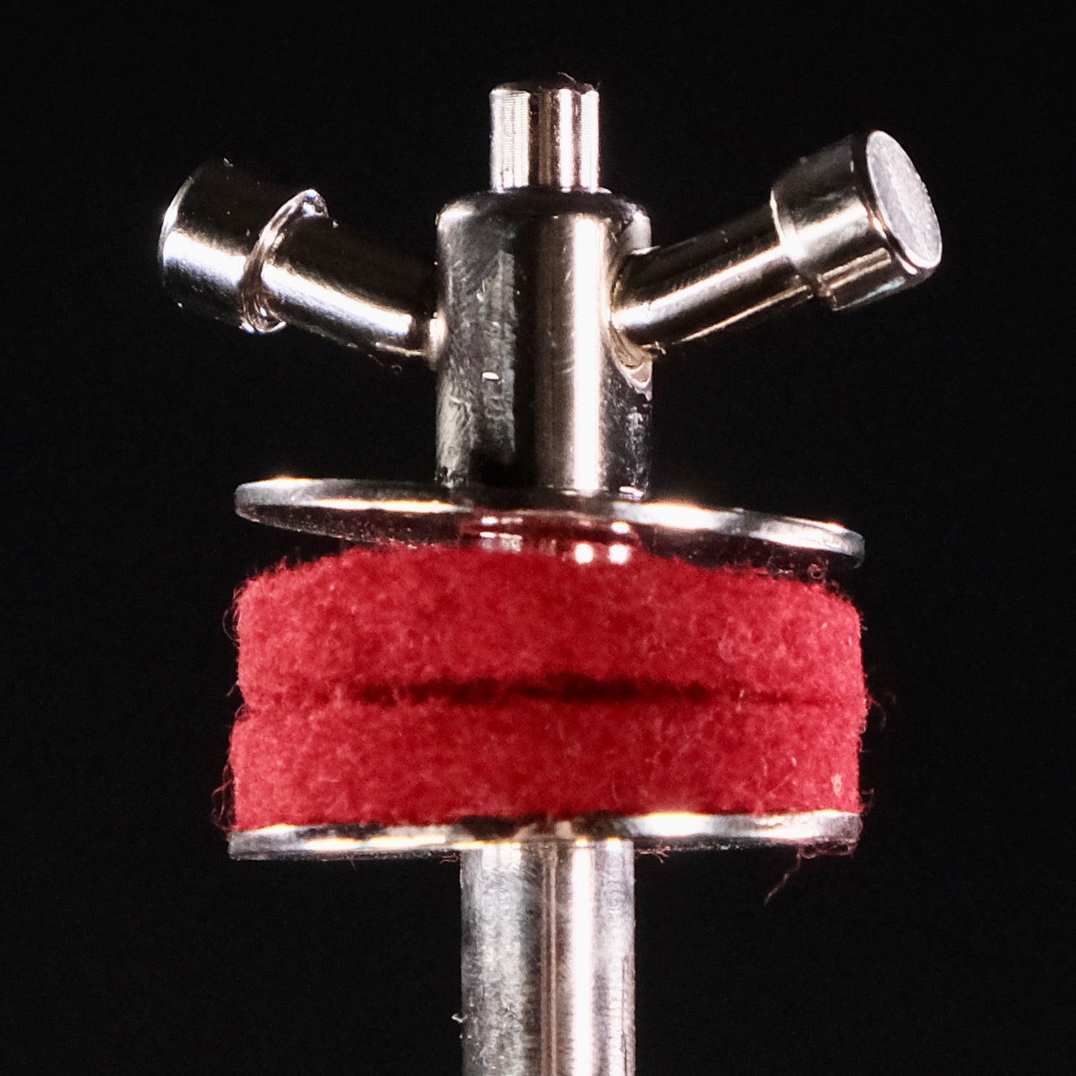 A&F Drum Company HSCSN Nickel Cymbal Stand - Straight - Palen Music