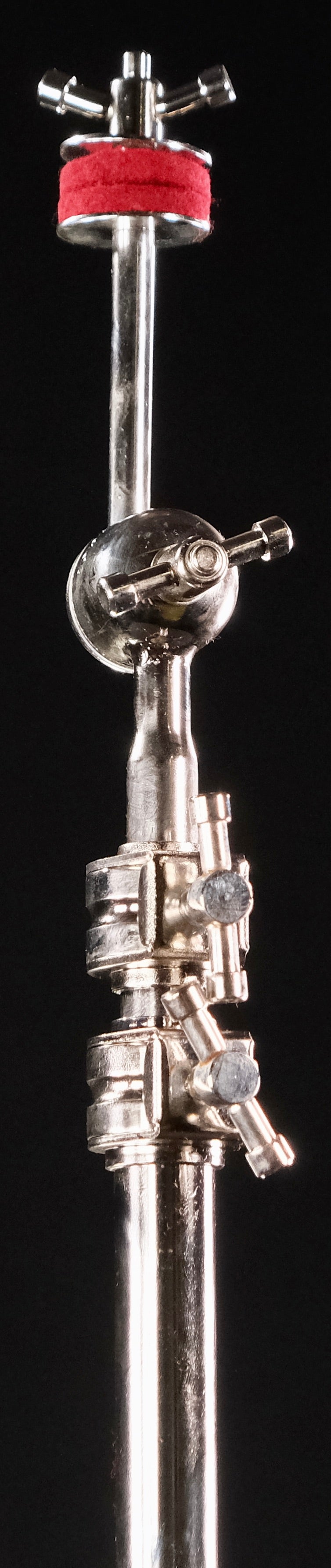 A&F Drum Company HSCSN Nickel Cymbal Stand - Straight - Palen Music