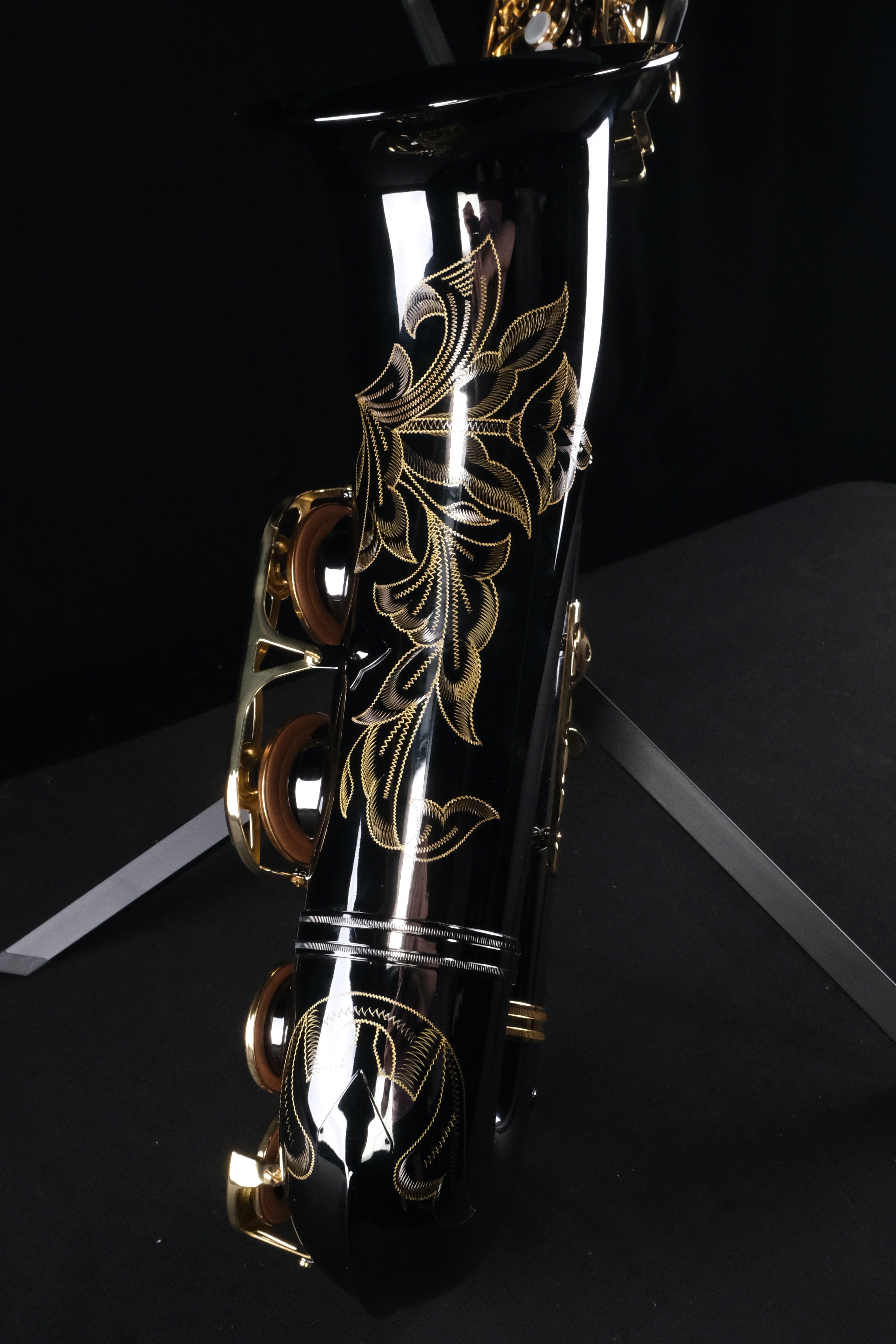 Selmer STS411B Intermediate Tenor Saxophone (Black Nickel) - Palen Music