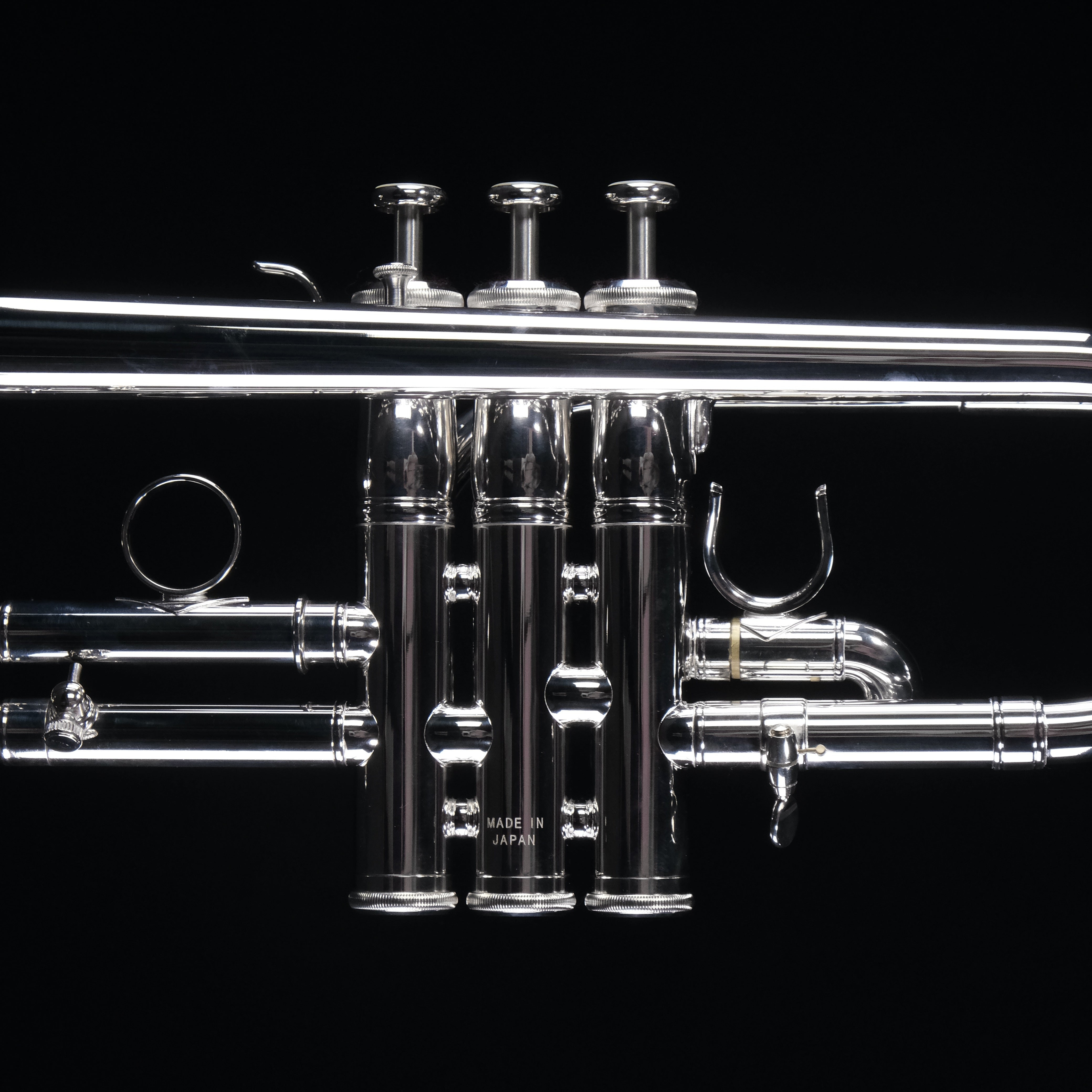 Yamaha Custom E/Eb Heavy Wall Trumpet - YTR9635 (Silver Plated) - Palen Music