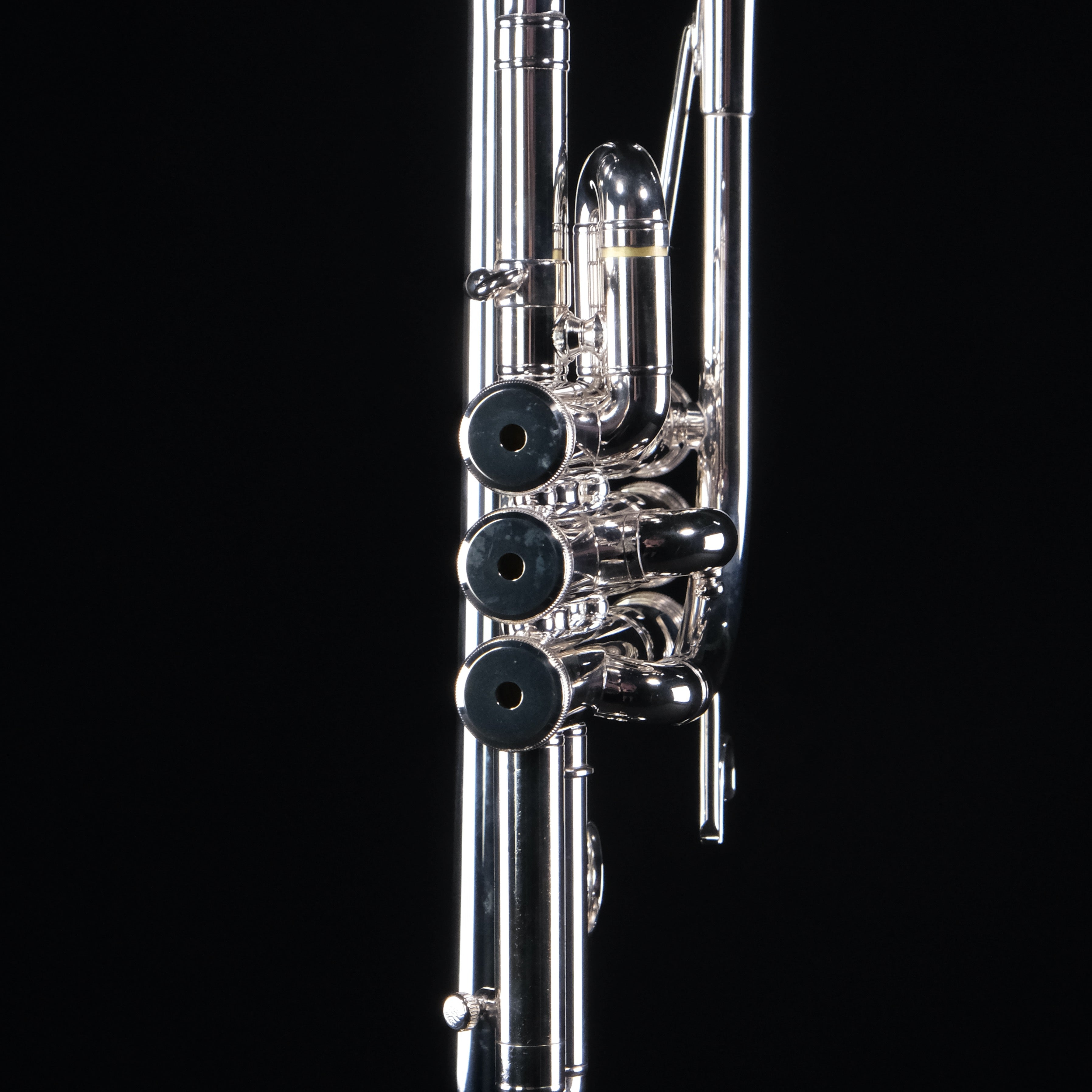 Yamaha Custom E/Eb Heavy Wall Trumpet - YTR9635 (Silver Plated) - Palen Music