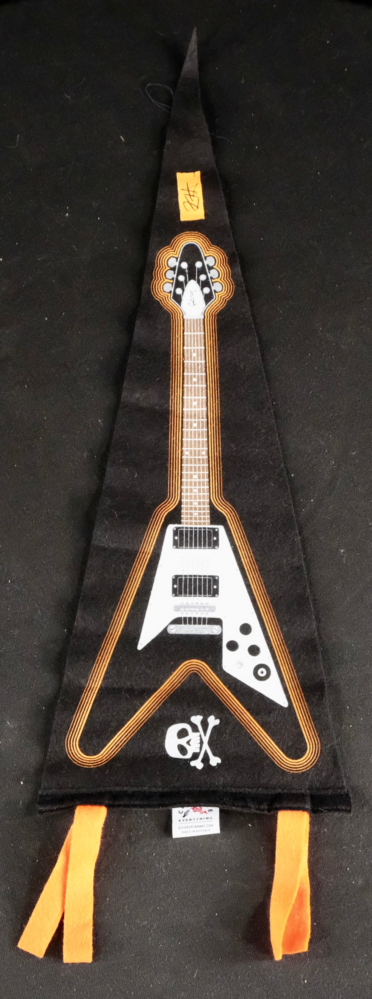 Gibson Custom Shop Kirk Hammett 1979 Flying V - Ebony - Palen Music