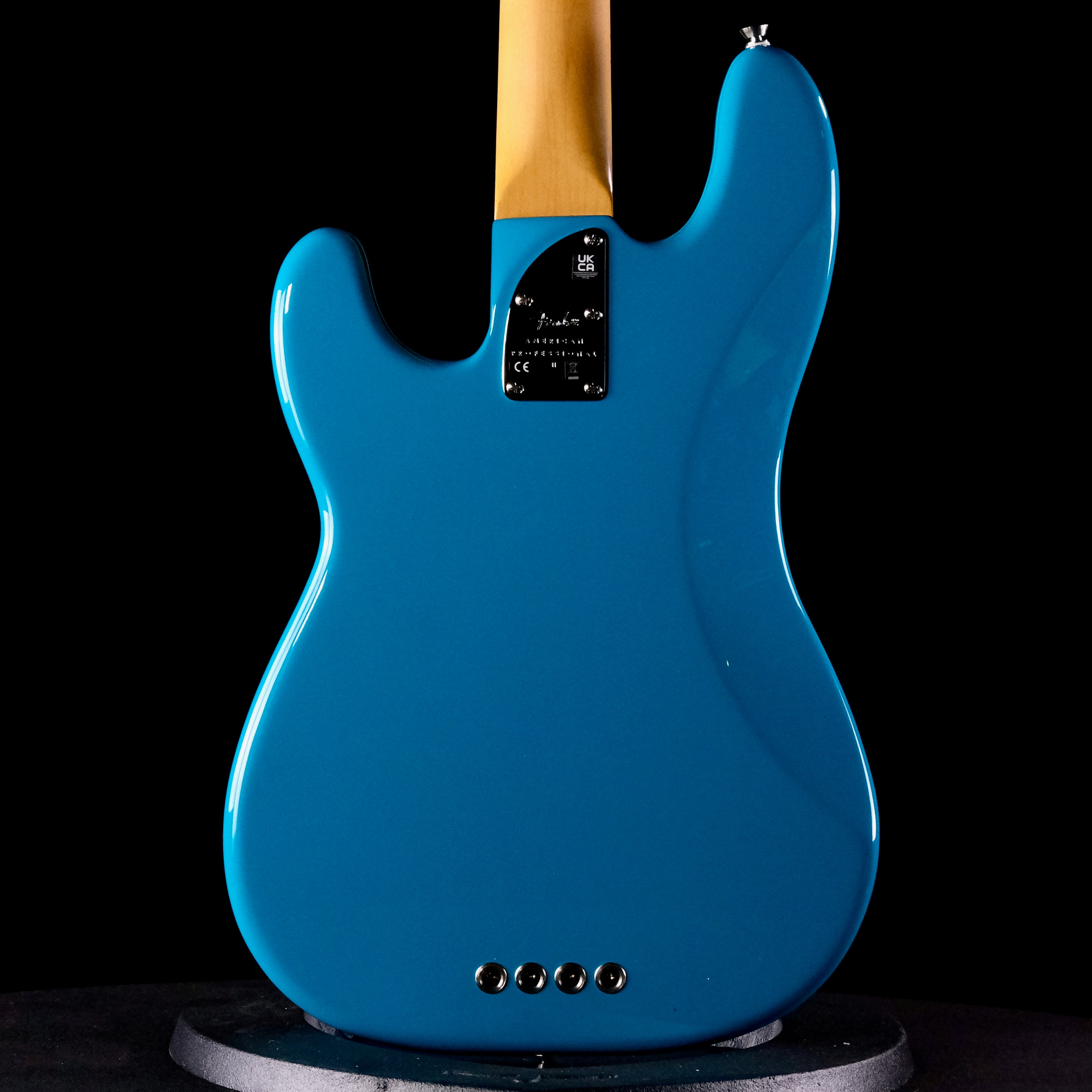 Fender American Professional II Precision Bass - Miami Blue with Maple Fingerboard - Palen Music