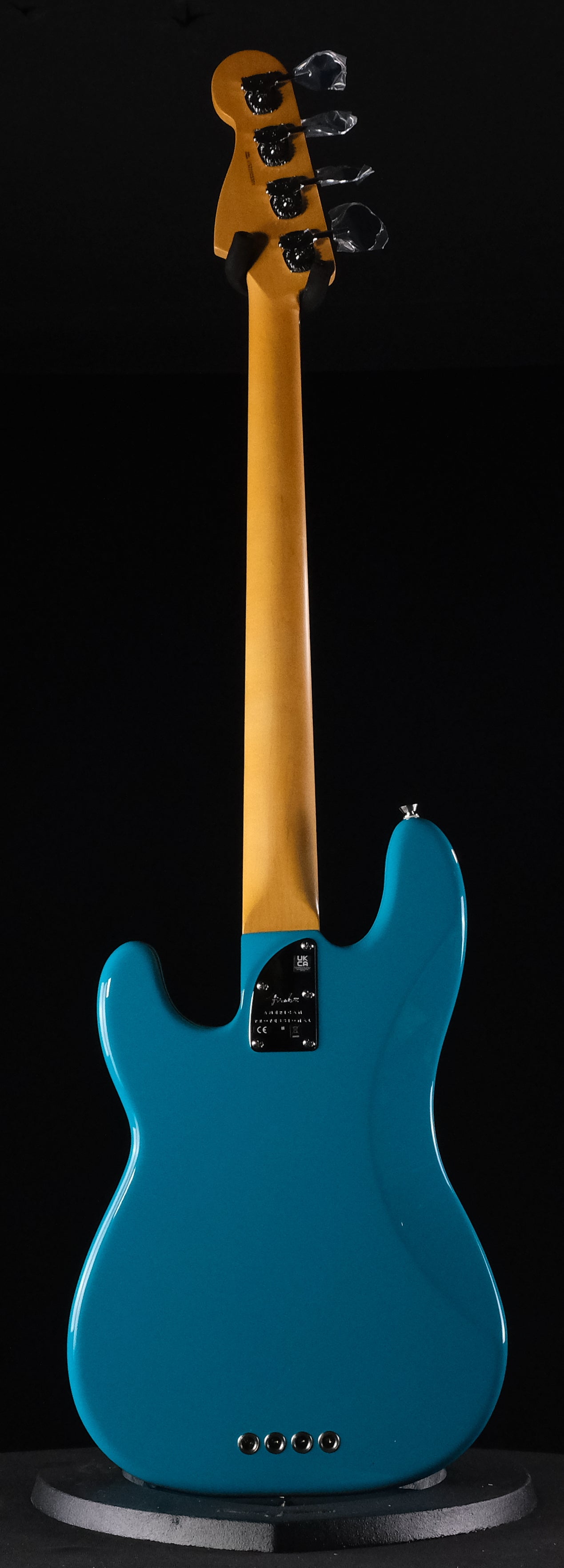 Fender American Professional II Precision Bass - Miami Blue with Maple Fingerboard - Palen Music