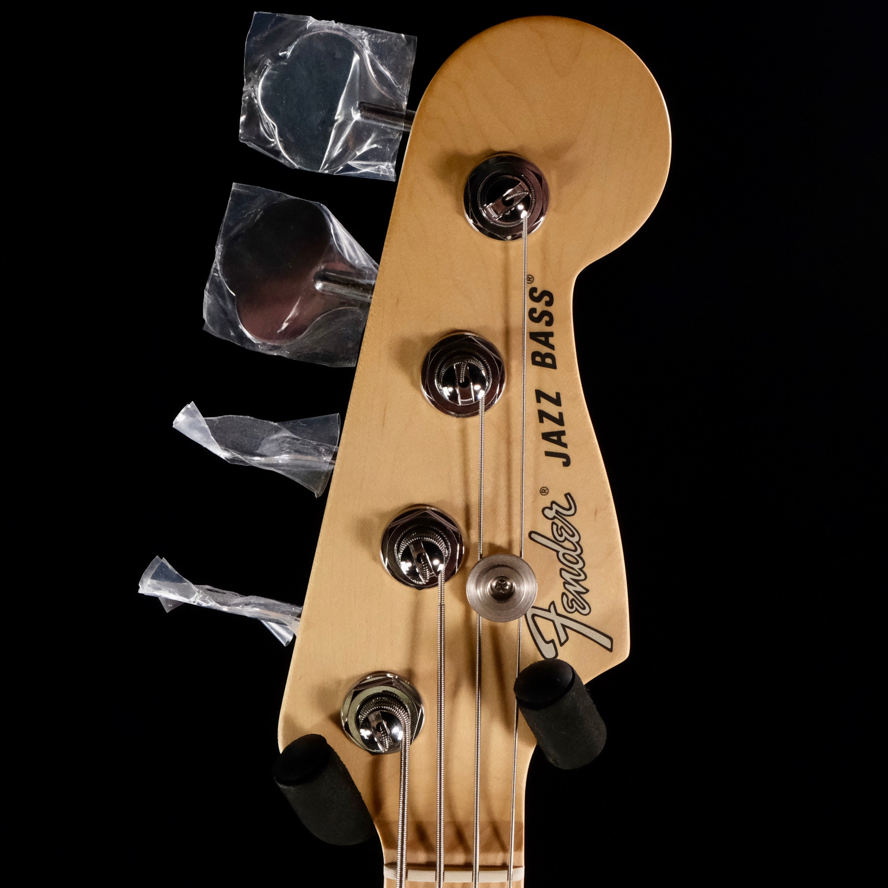 Fender American Performer Jazz Bass - Satin Surf Green with Maple Fingerboard - Palen Music