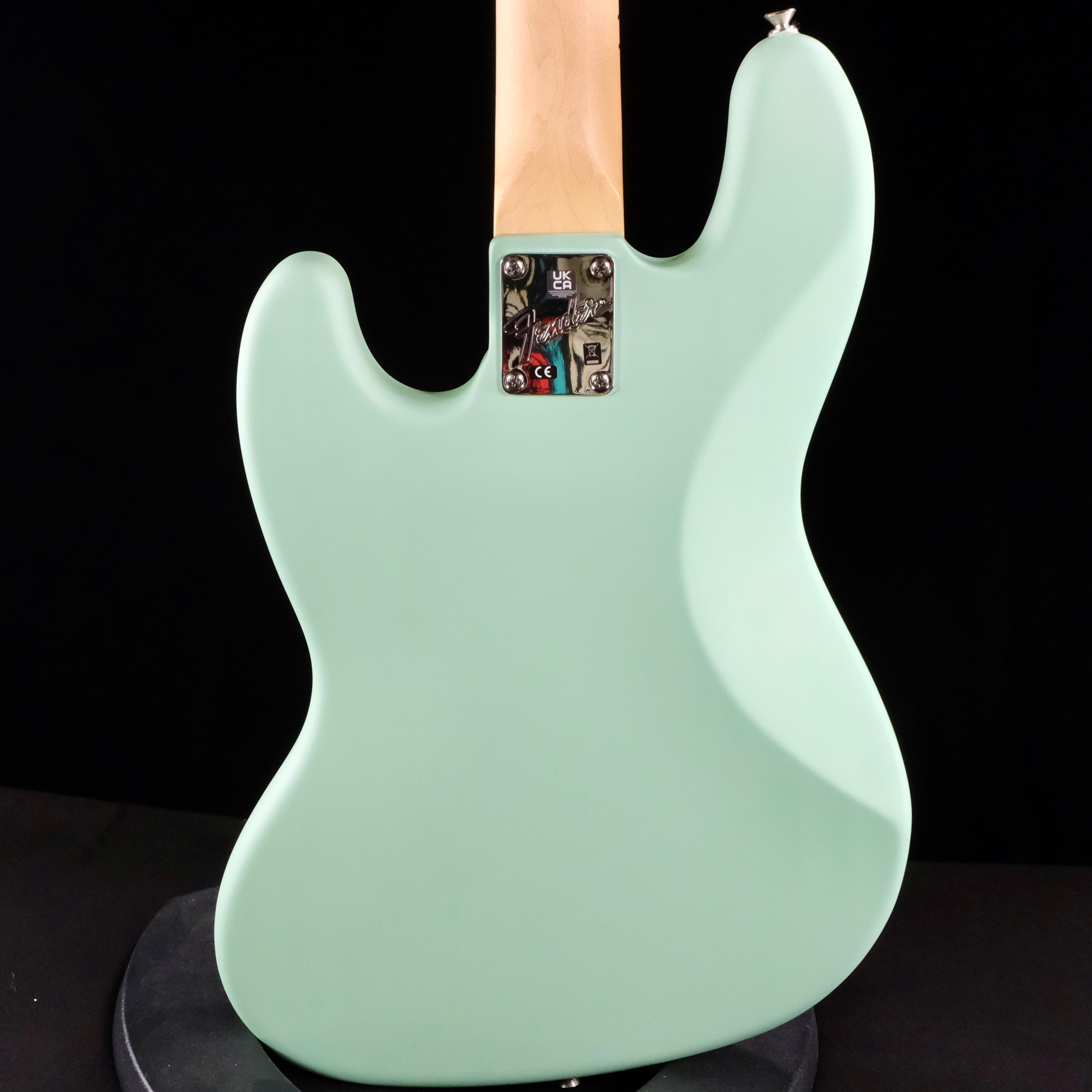 Fender American Performer Jazz Bass - Satin Surf Green with Maple Fingerboard - Palen Music