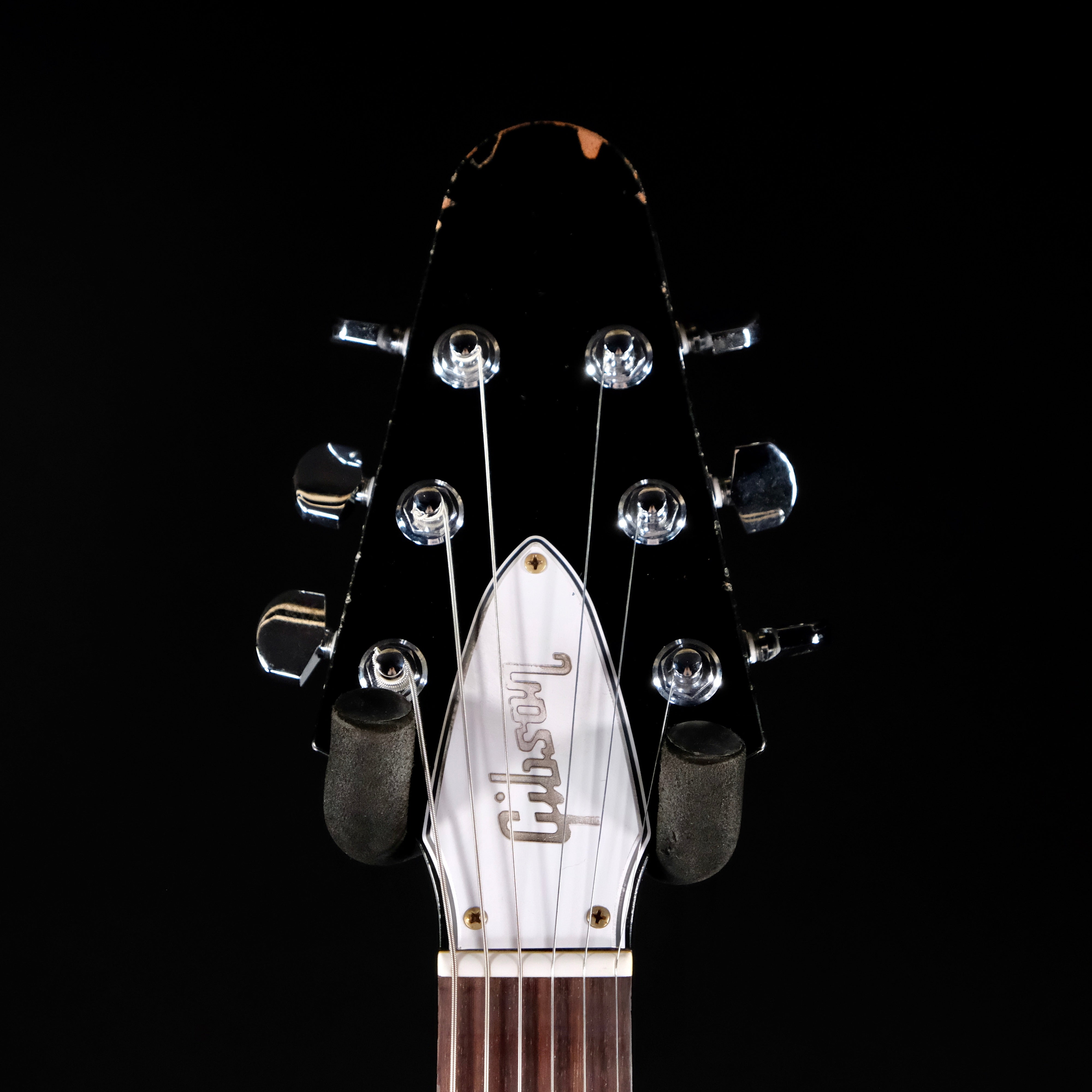 Gibson Custom Shop Kirk Hammett 1979 Flying V - Ebony - Palen Music