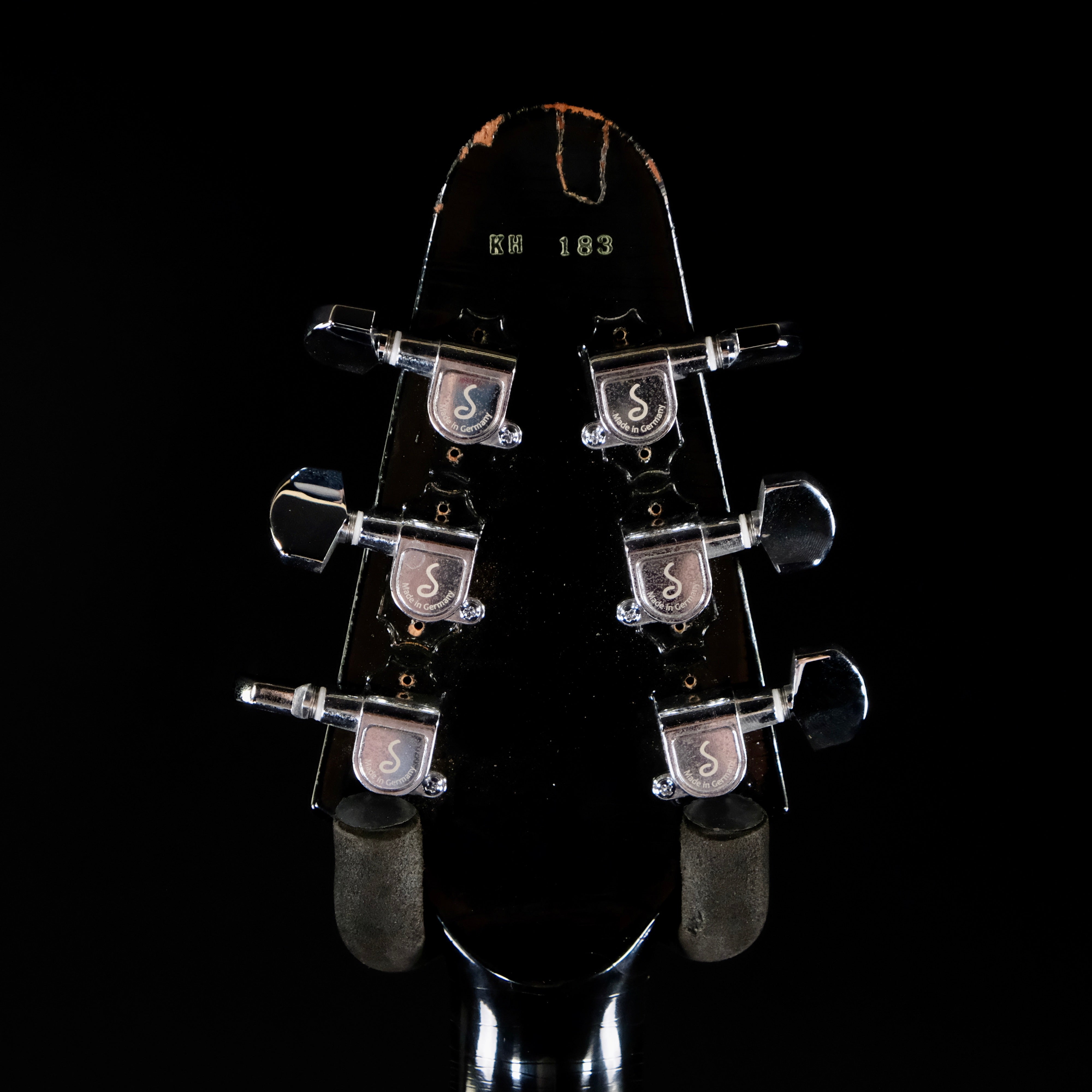 Gibson Custom Shop Kirk Hammett 1979 Flying V - Ebony - Palen Music