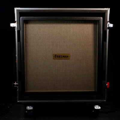 Friedman 412 Vintage 100-watt 4x12" Cabinet with Vintage Cloth and with ATA Tour Case For 412 Guitar Speaker Cabinets - Palen Music